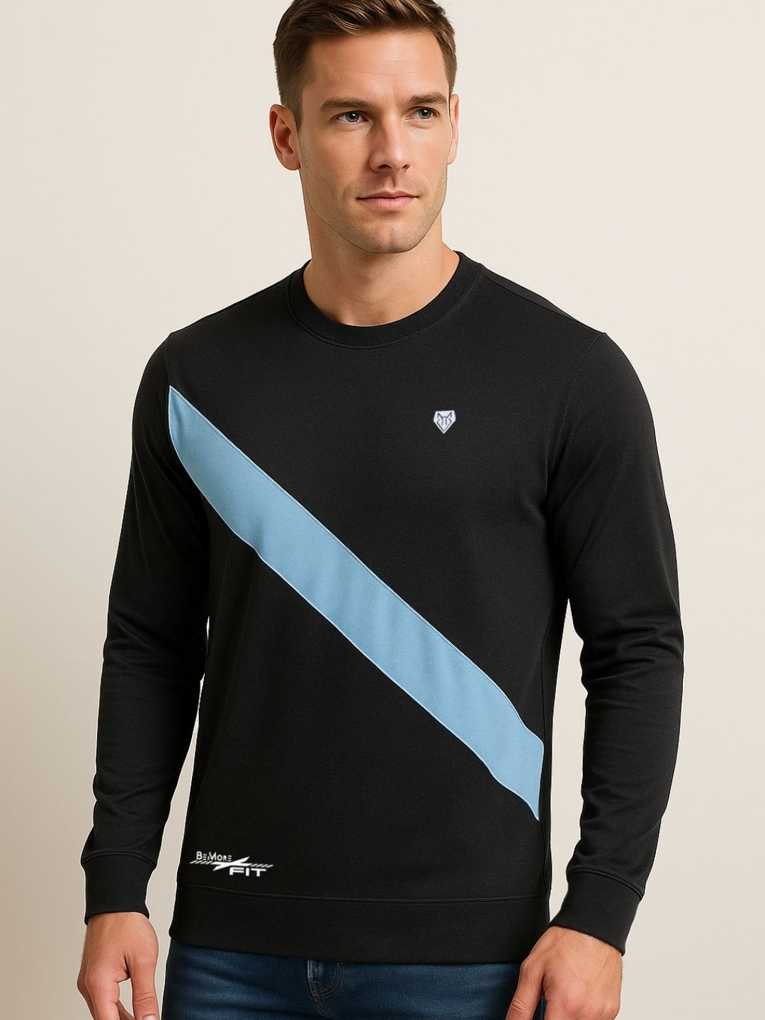 Body Mechanics Men Colourblocked T-shirt