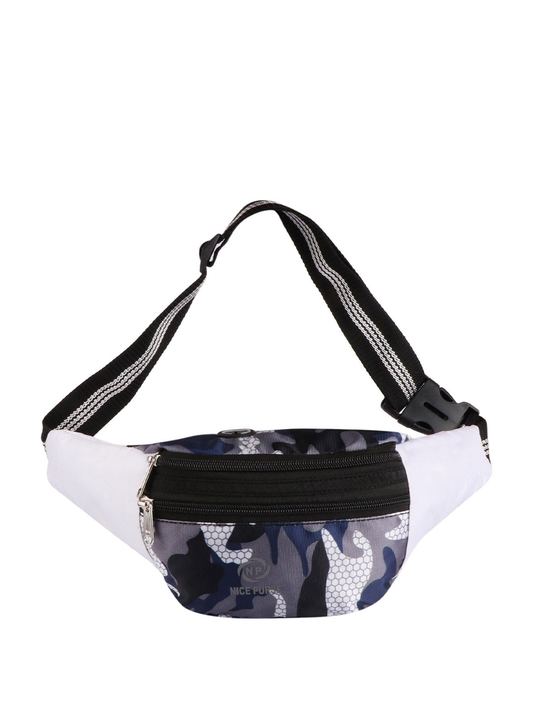 NICE PURSE Men Camouflage Printed Crossbody Sling Bag