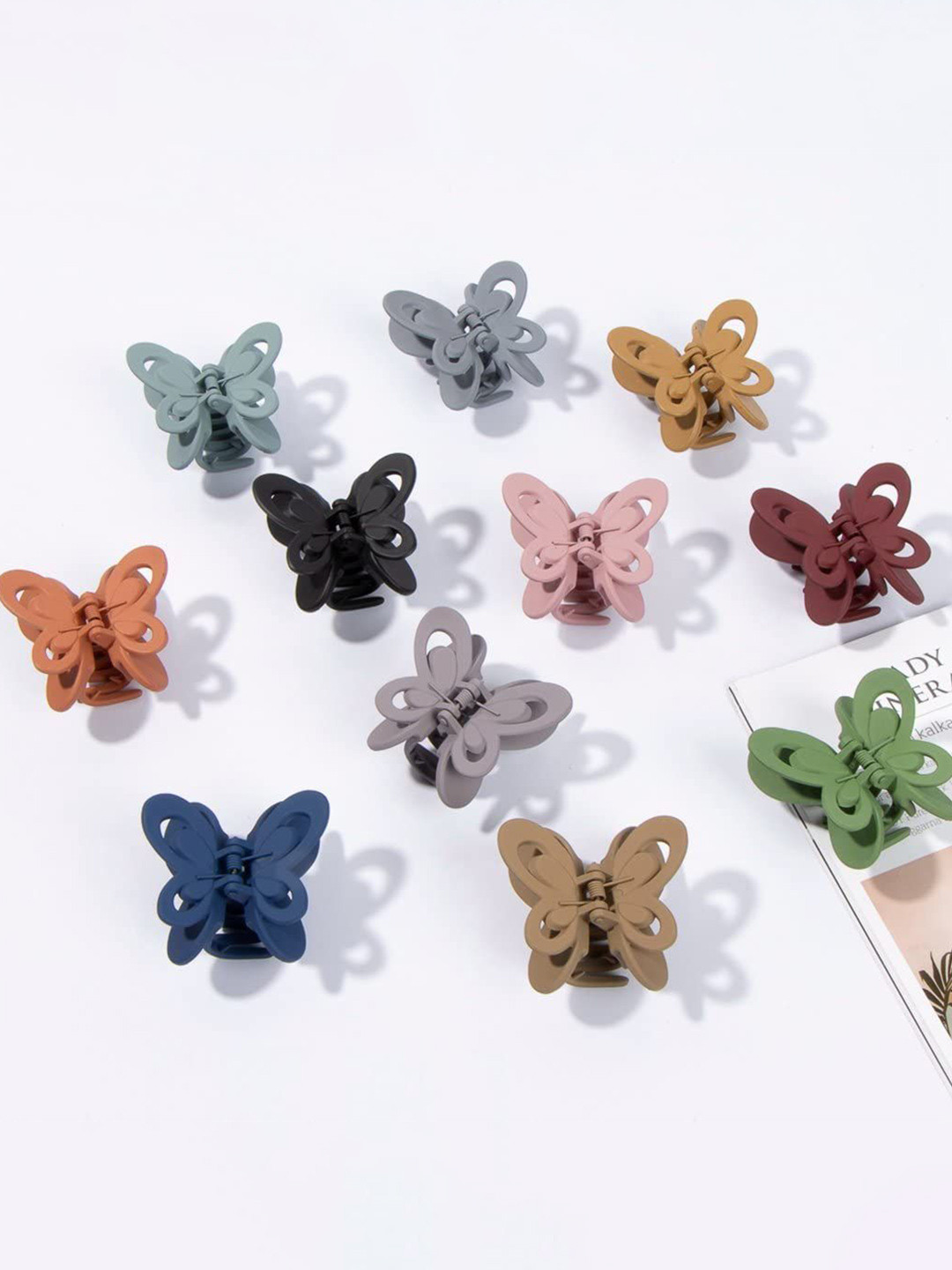 DOCTOR HEALTH SUPER SOFT Women Pack of 12 Claw Clip