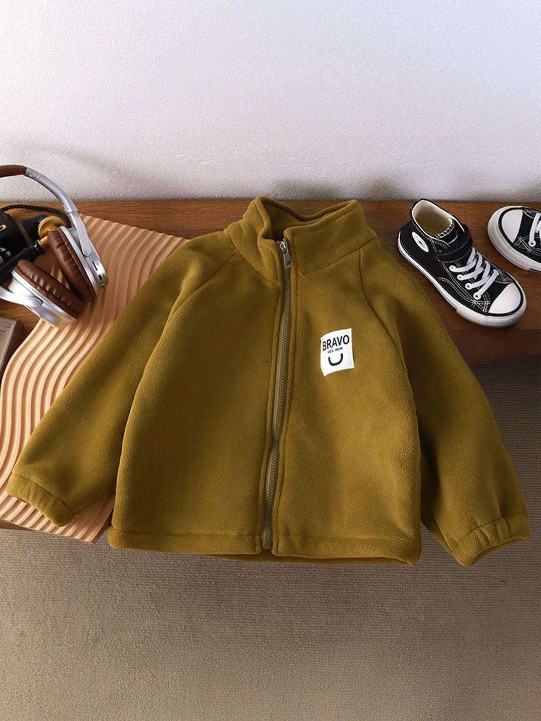 Xsole Boys Brand Logo Lightweight Sporty Jacket