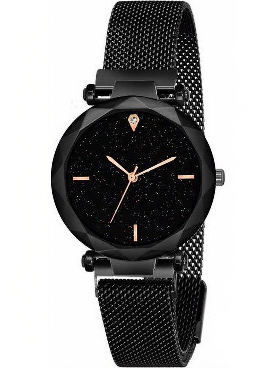 SZN Women Dial & Straps Analogue Watch MGNT BLK