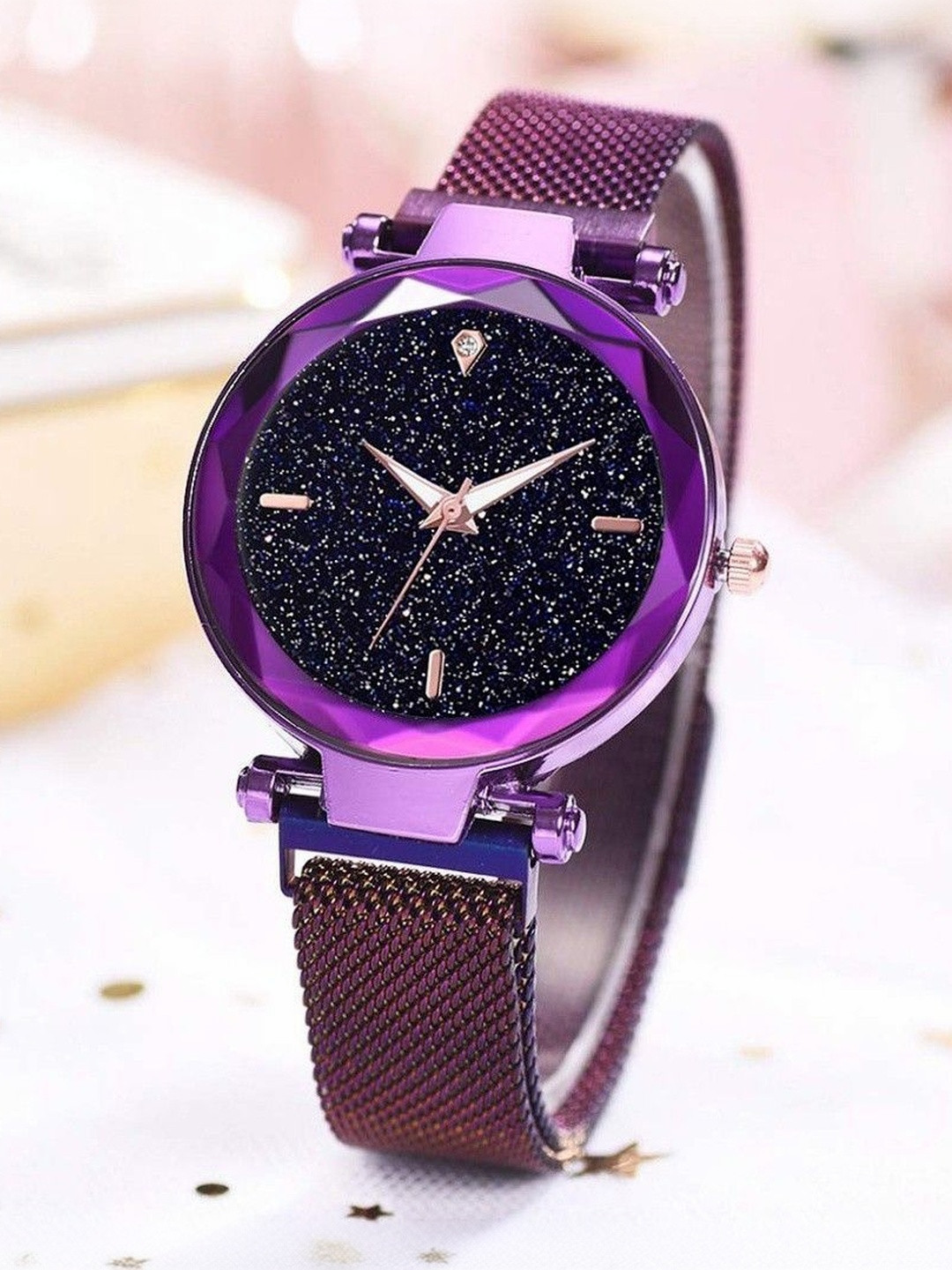 SZN Women Dial & Straps Analogue Watch MAG PRPLD