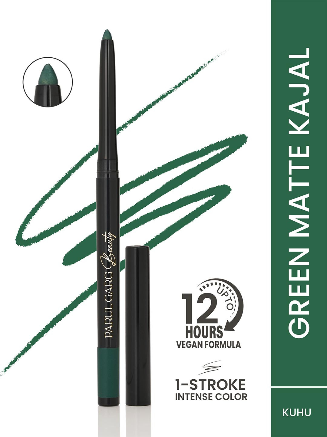 Parul Garg Beauty Matte Bold Define Kajal For Smooth & Easy Application - 0.3 g - Kuhu