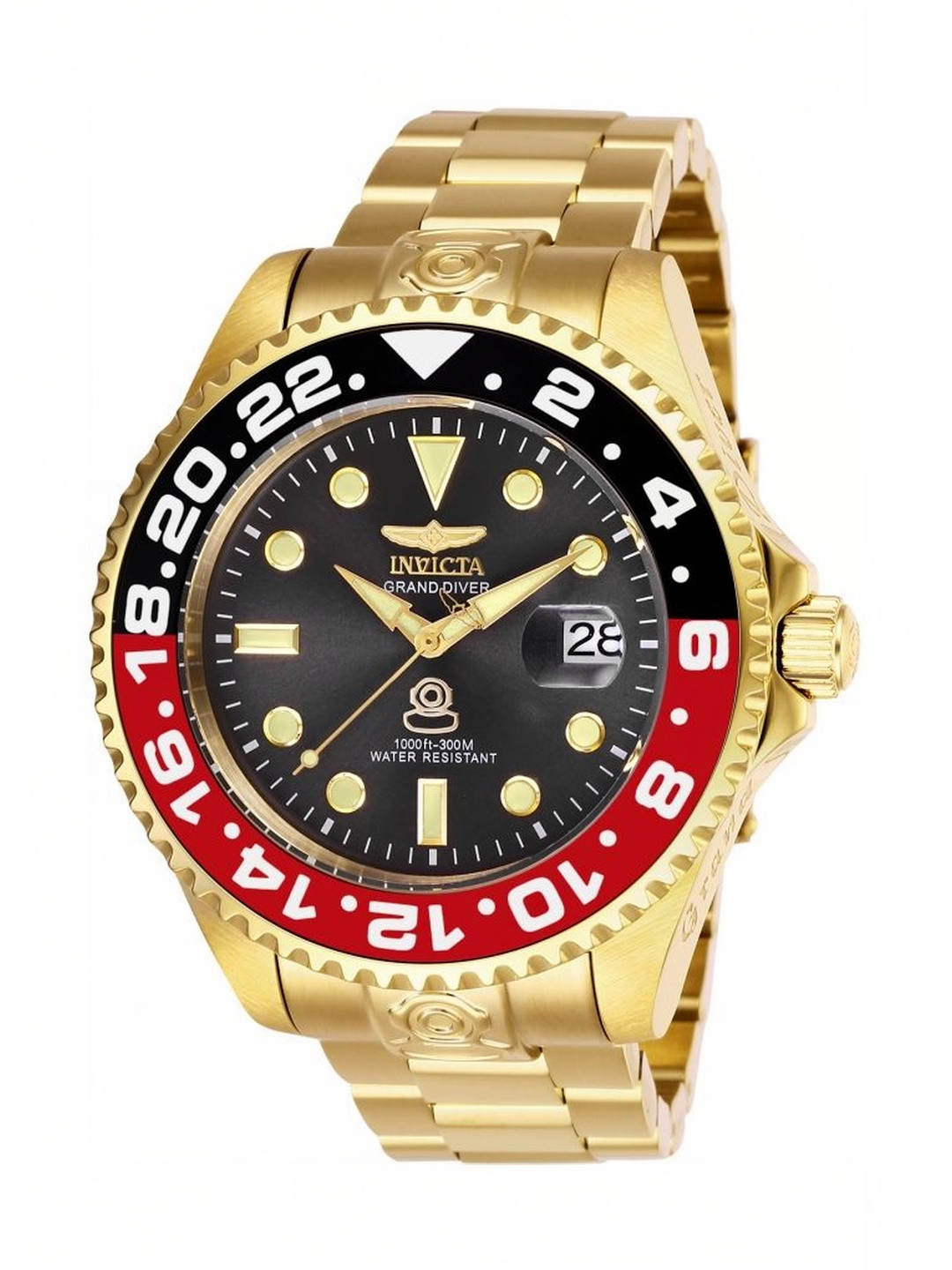 Invicta Men Dial & Stainless Steel Bracelet Style Straps Analogue Automatic Watch 27970