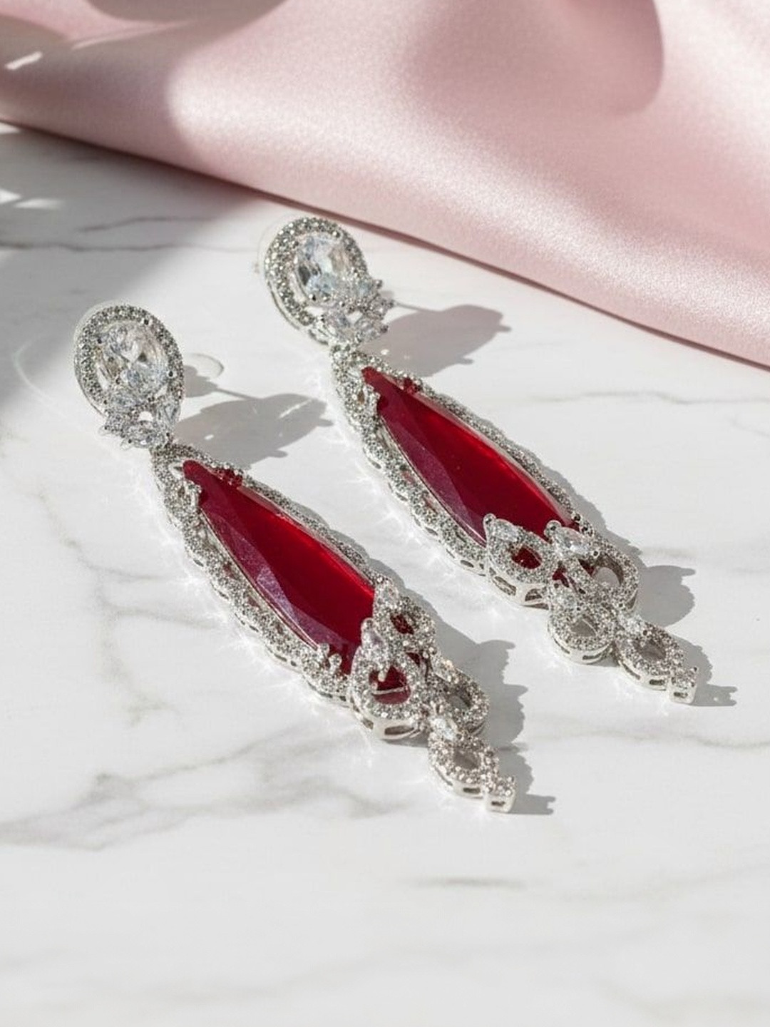 Opal Touch Drop Earrings