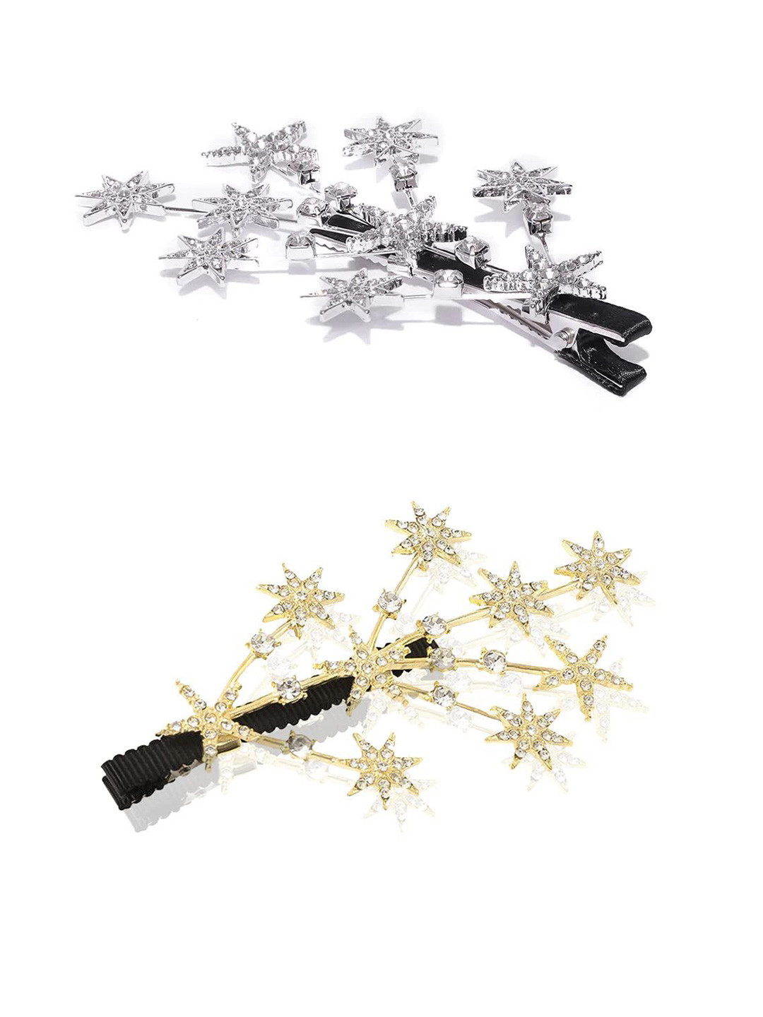 DOCTOR HEALTH SUPER SOFT Women Set of 2 Alligator Hair Clip