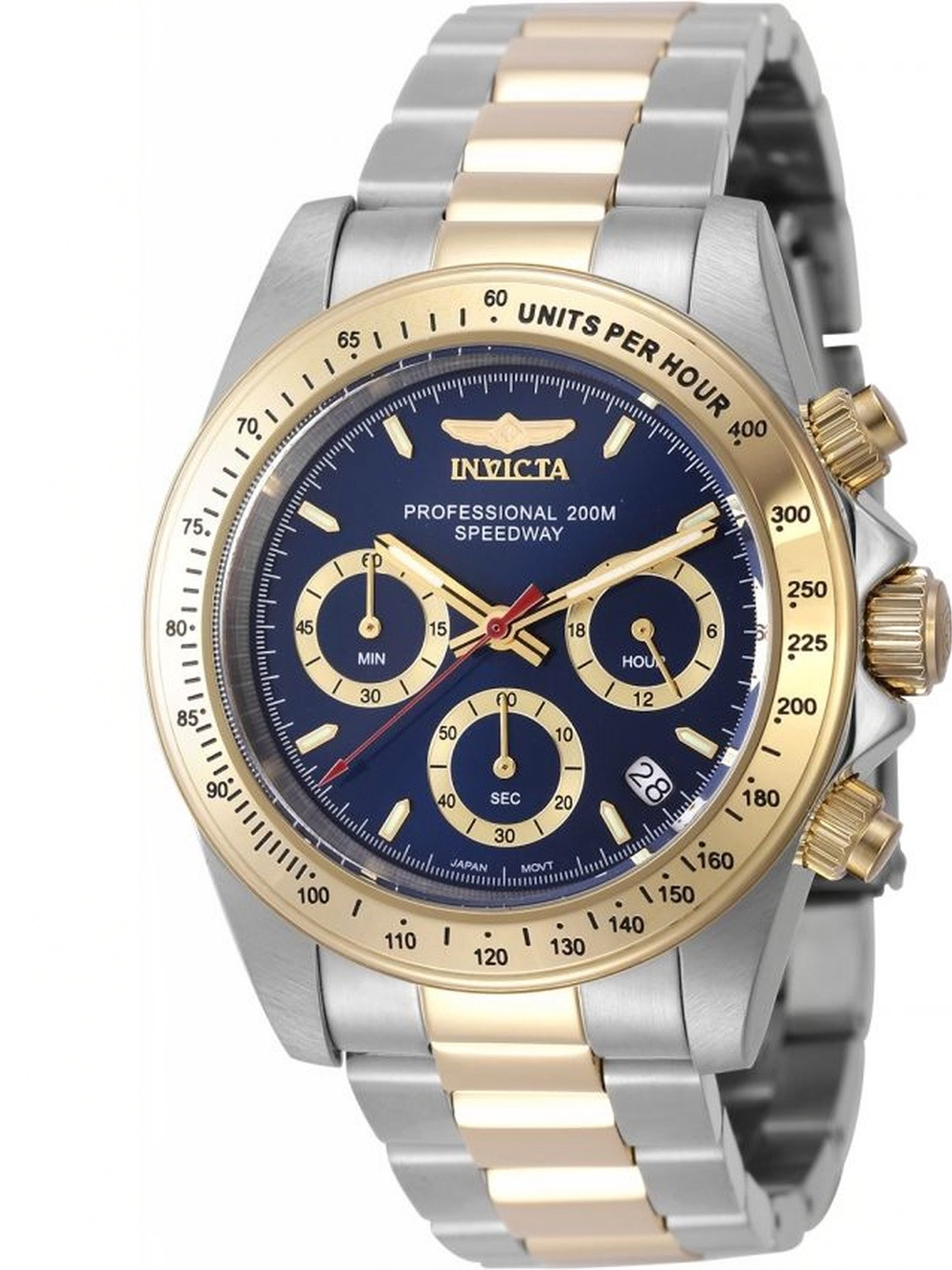 Invicta Men Dial & Stainless Steel Bracelet Style Straps Analogue Watch 47650