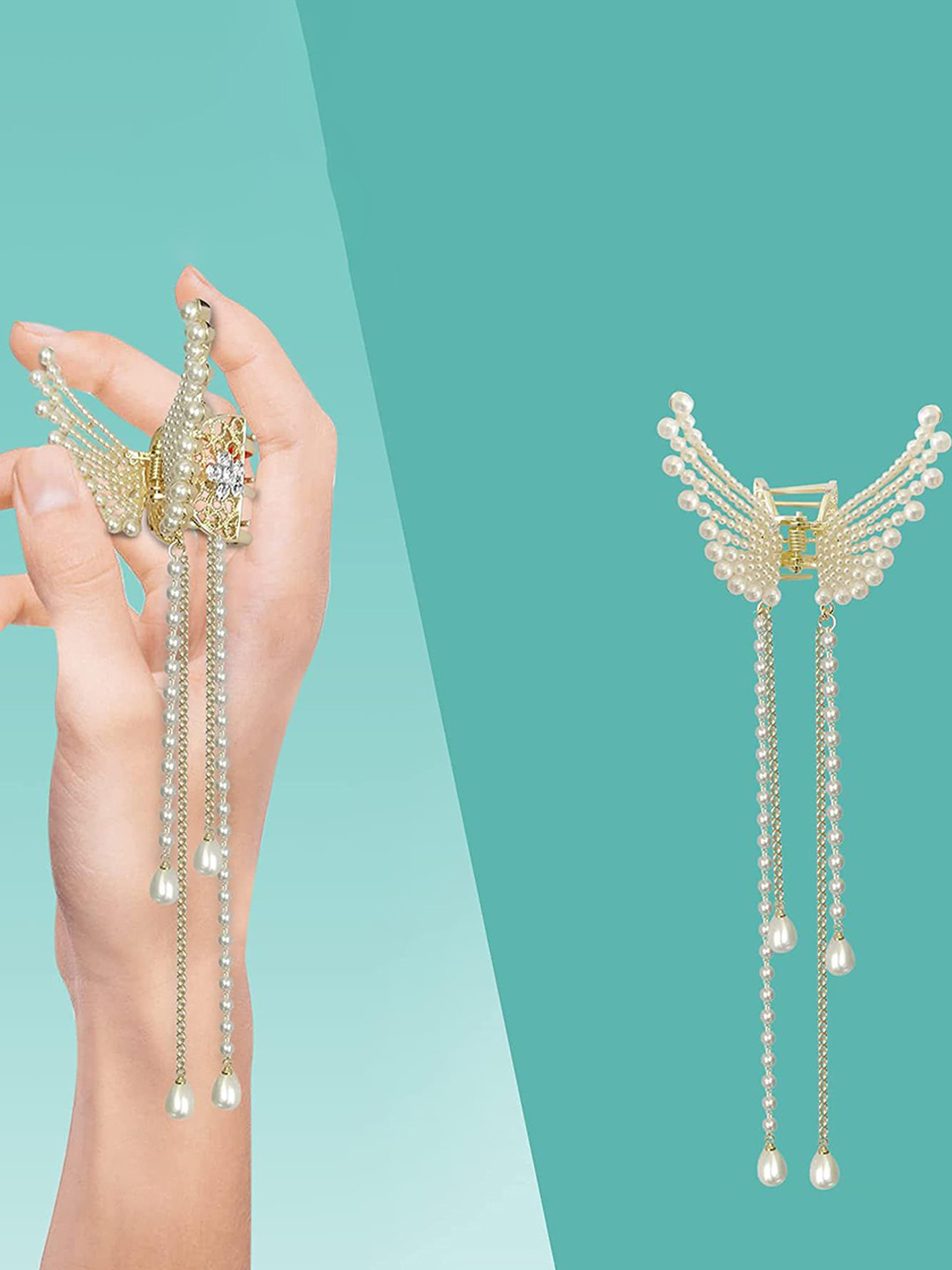 DOCTOR HEALTH SUPER SOFT Women Butterfly shape Hair Claw Clip