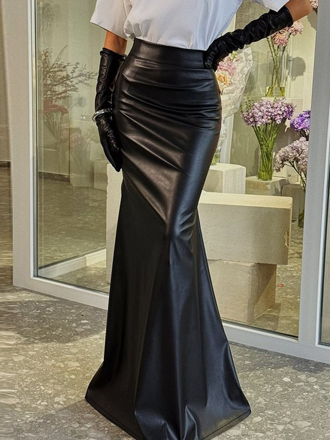 StyleCast x Revolte Tulip Maxi Skirt