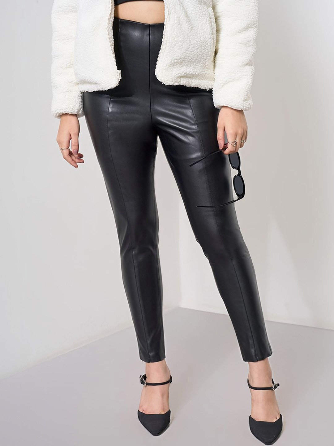 Honey by Pantaloons Women High-Rise Ankle Length Leggings