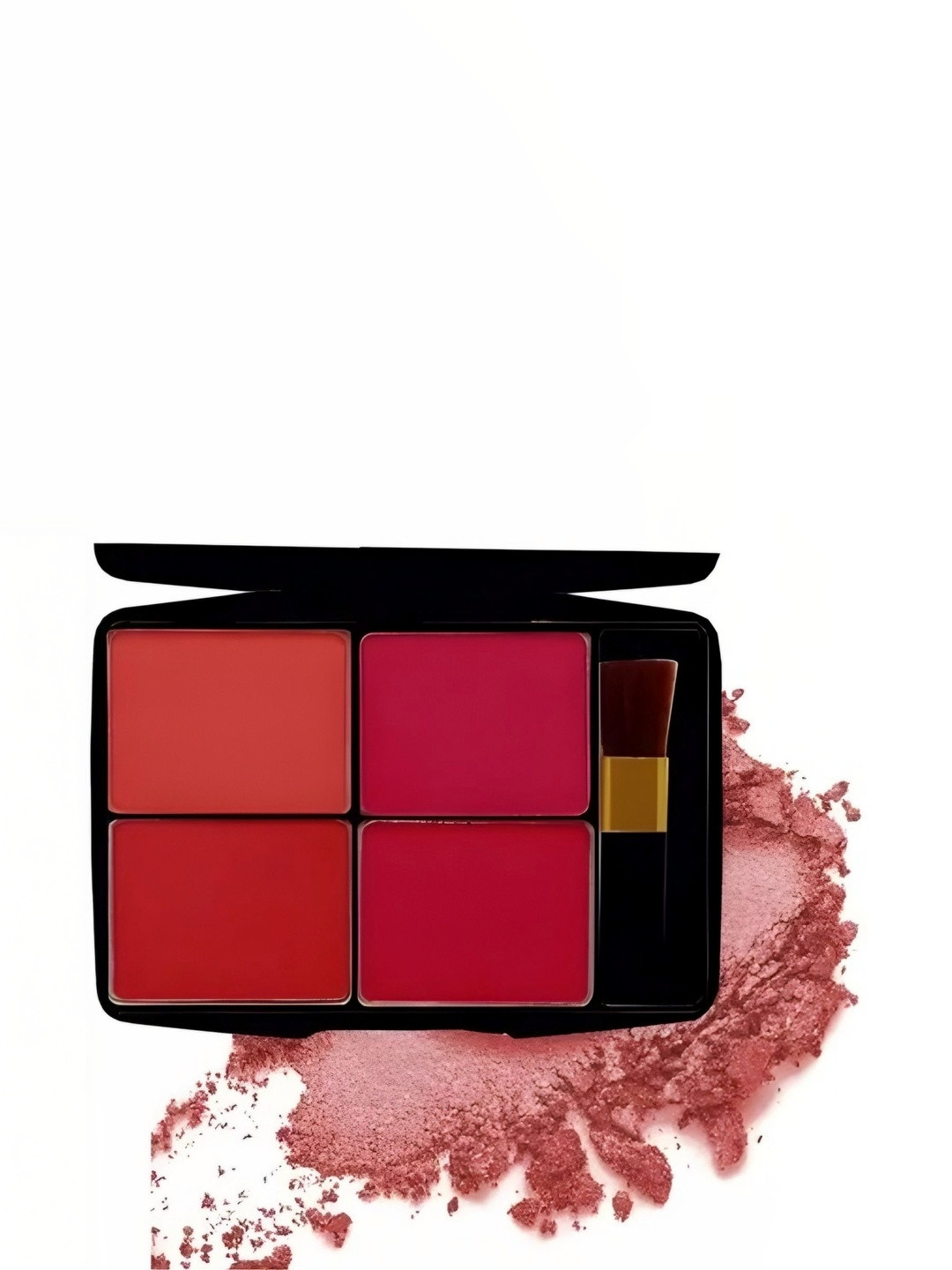 Elecsera Women 4 in 1 Cruelty-Free Blusher Palette Shade- 24