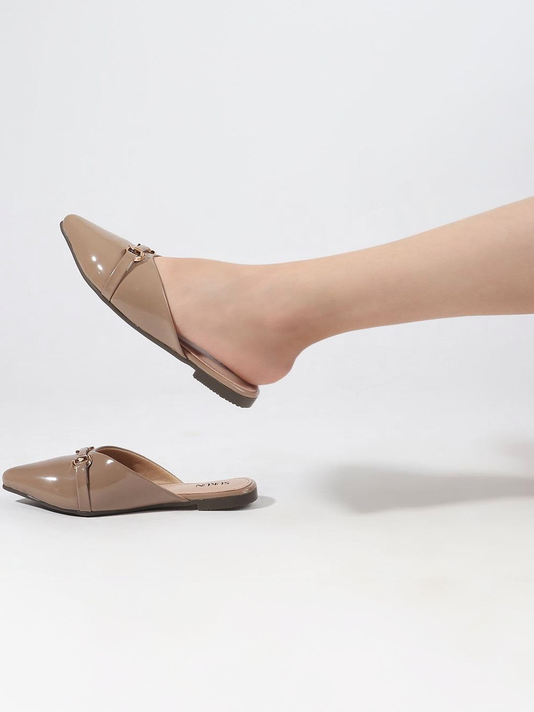 SUKUN Comfort Mules with Buckles