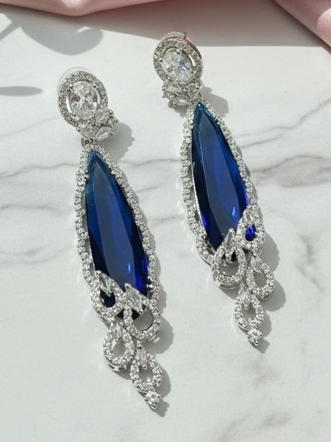 Opal Touch Drop Earrings