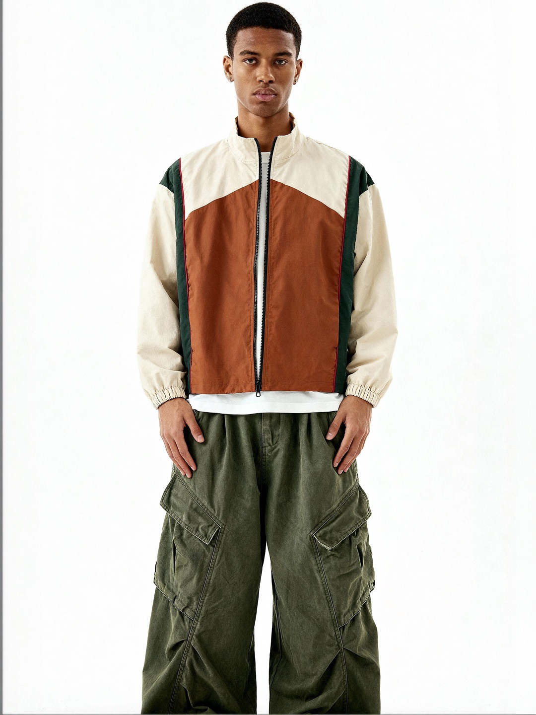 Urban Monkey Unisex Colourblocked Lightweight Running Sporty Jacket