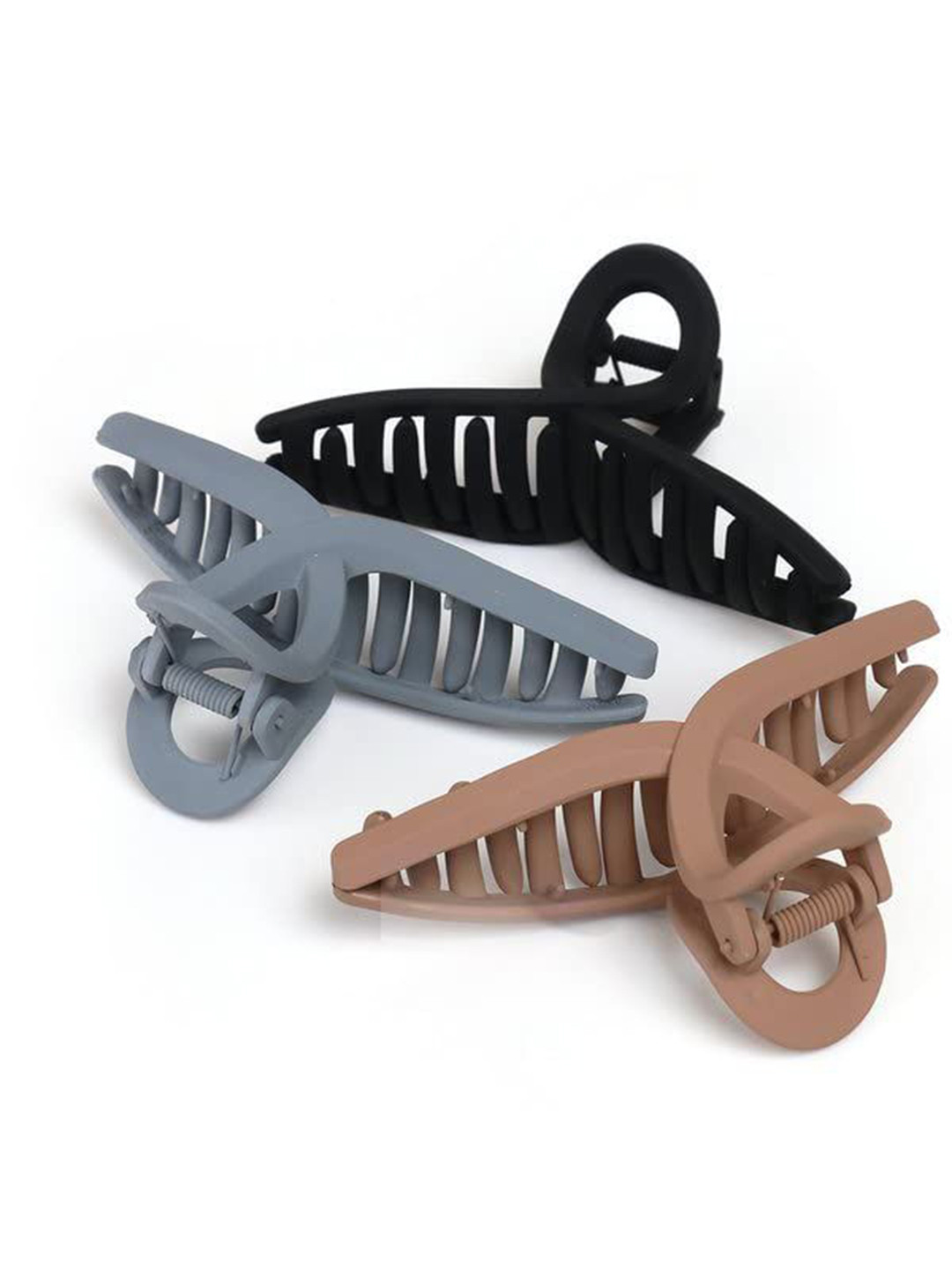 Nayakk Women Set of 3 Matter Claw Clip
