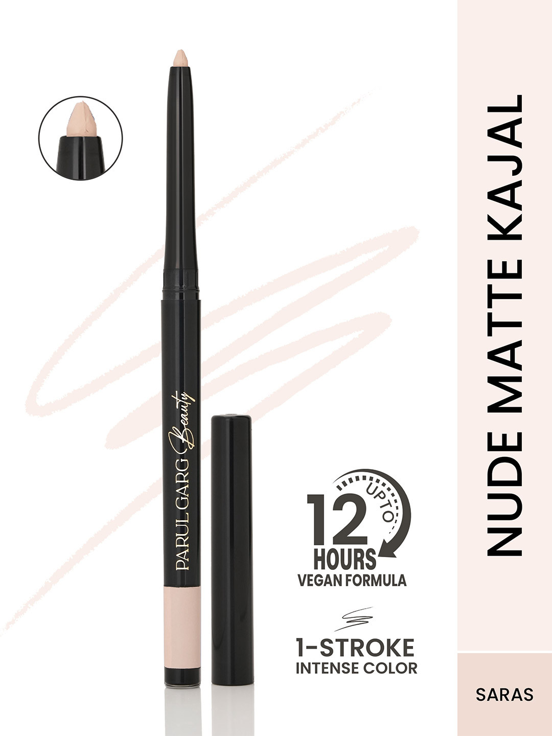 Parul Garg Beauty Matte Bold Define Kajal For Smooth & Easy Application - 0.3 g - Saras