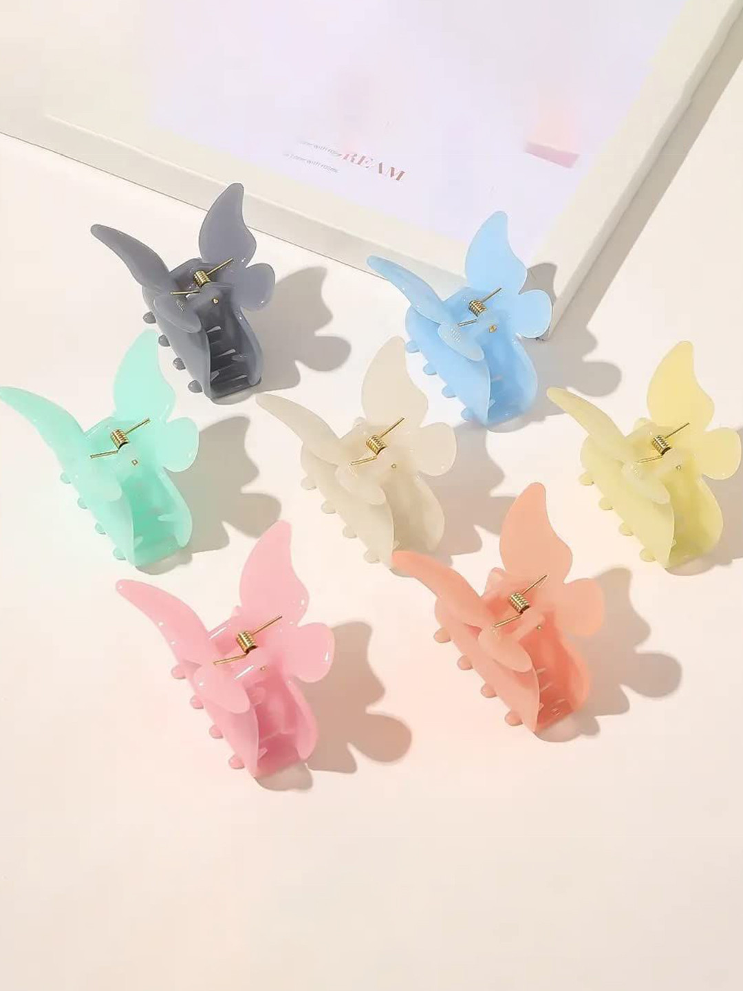 Nayakk Women Set of 7 Mini Butterfly Claw Clip