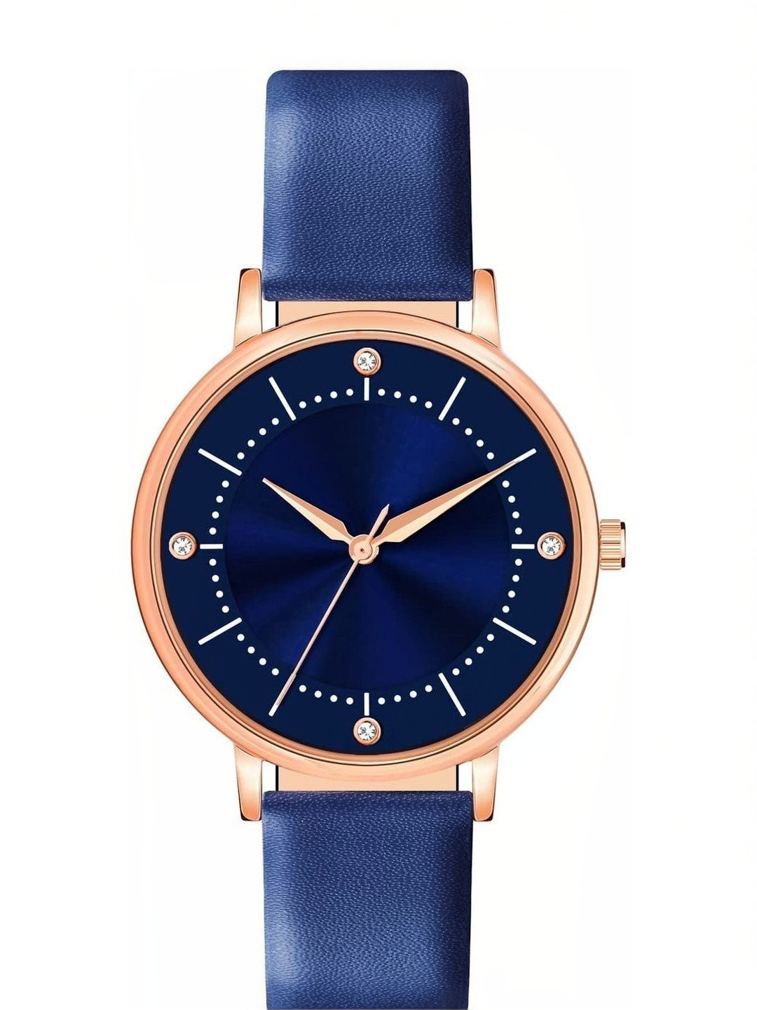 SZN Women Dial & Leather Straps Analogue Watch Ritik BlueF
