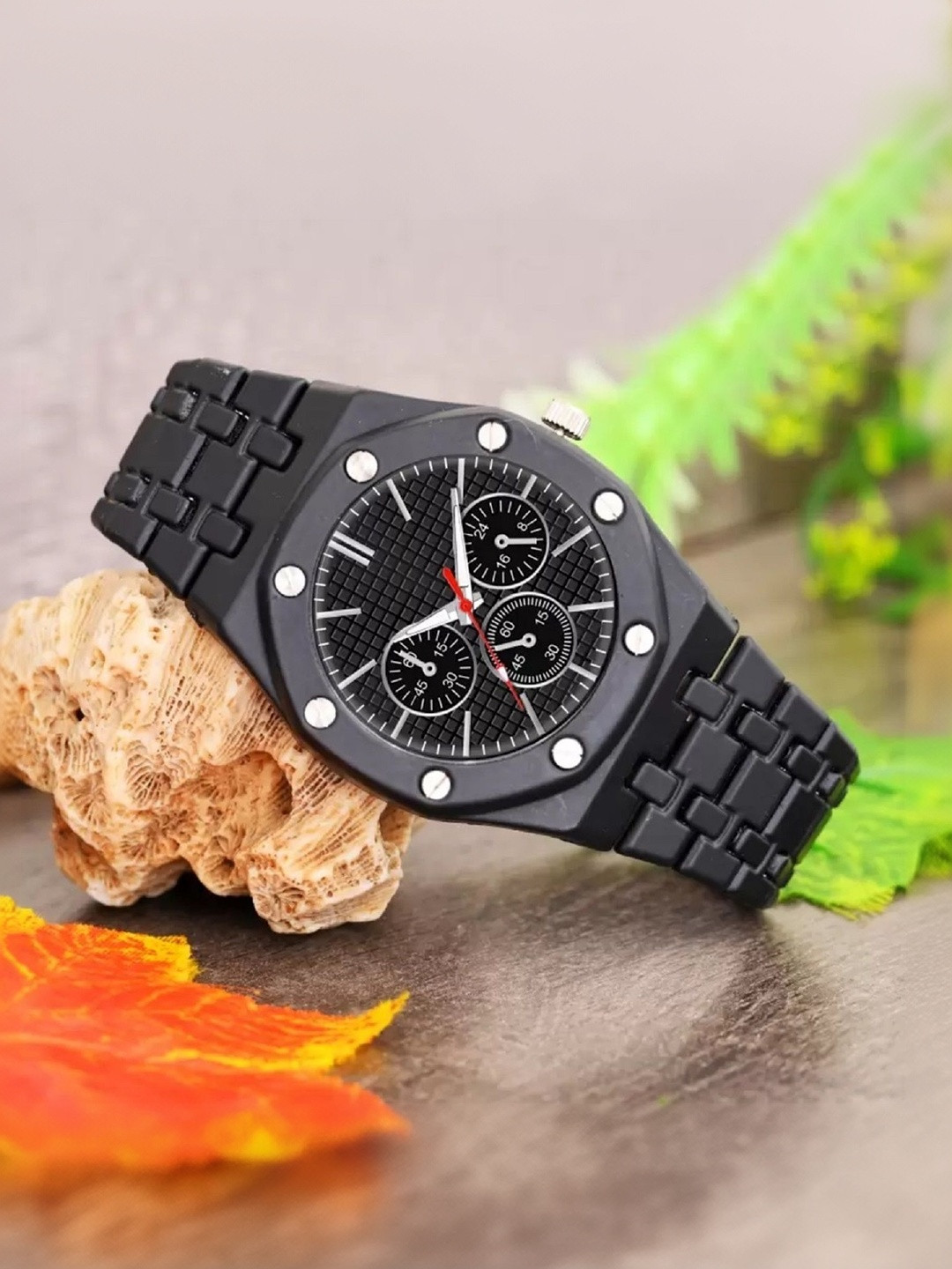 SZN Men Dial & Straps Analogue Watch SST Alto Black SZN33642172