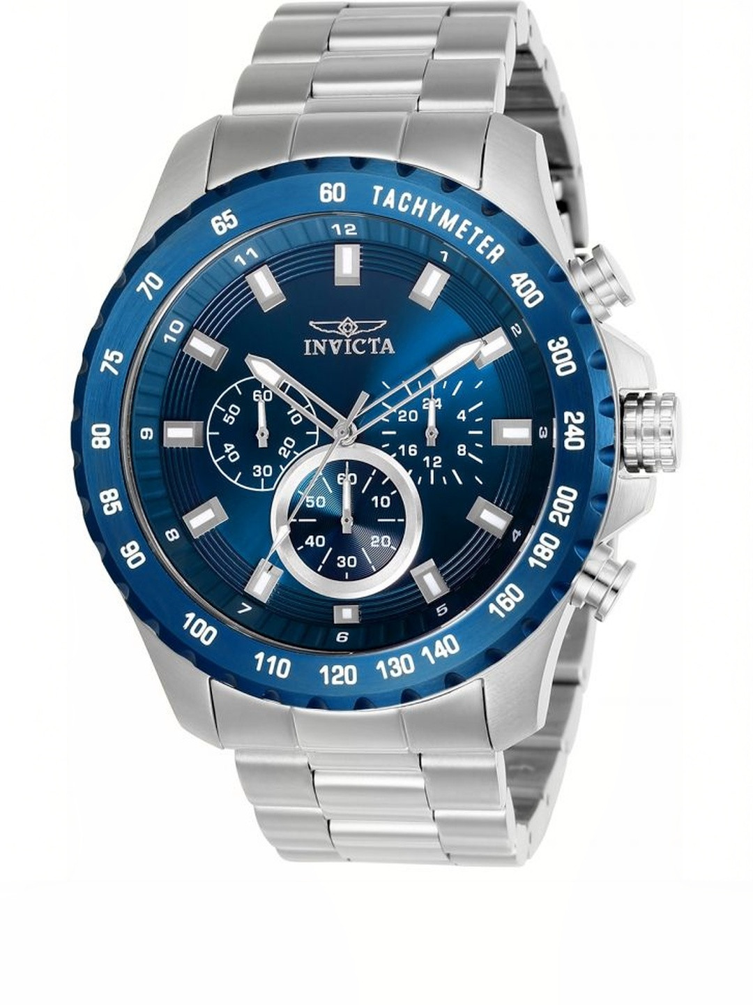 Invicta Men Dial & Stainless Steel Bracelet Style Straps Analogue Watch 24212