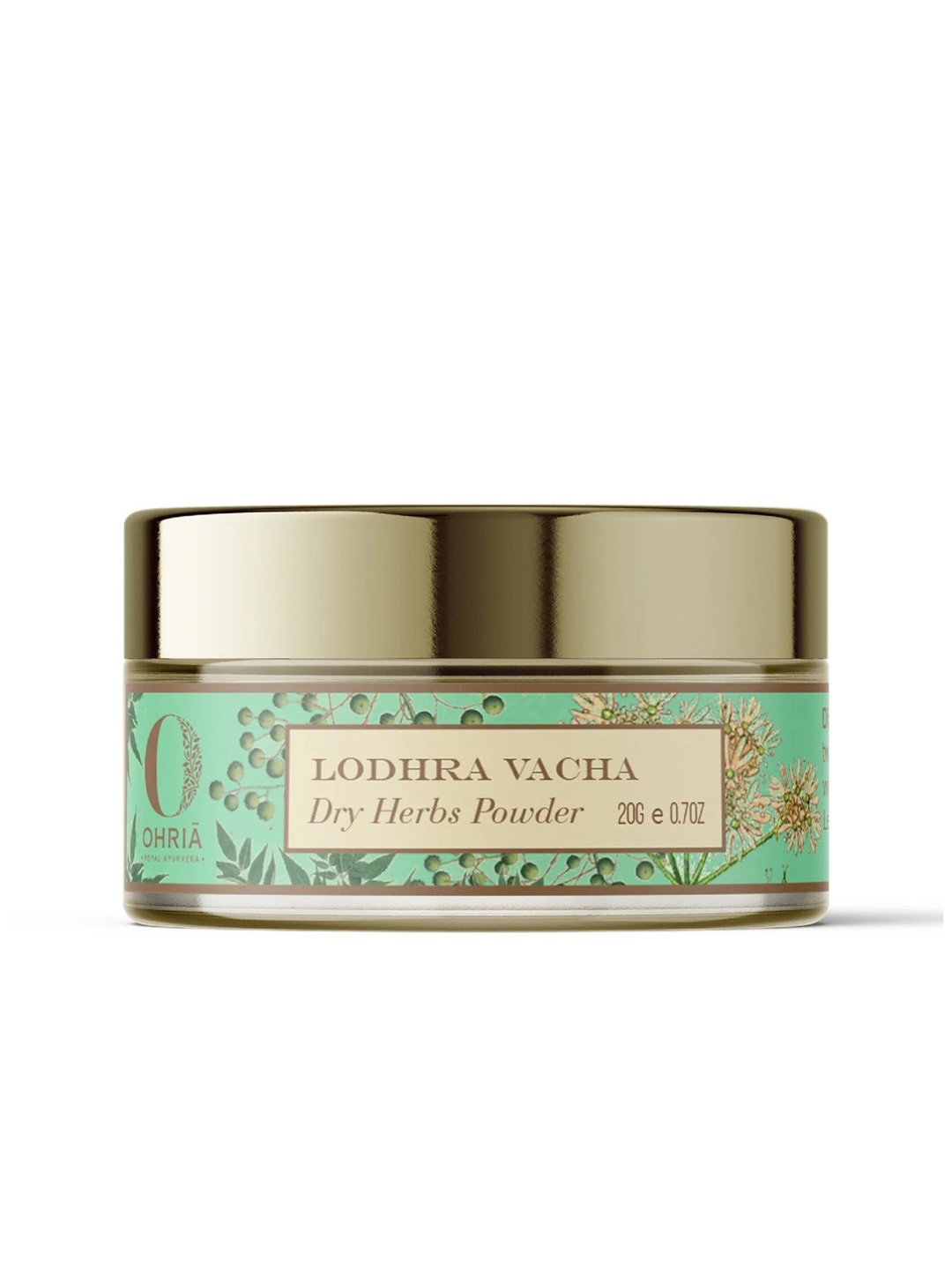 OHRIA AYURVEDA Lodhra Vacha Face Pack Dry Herb Powder For Skin Purifying - 20g