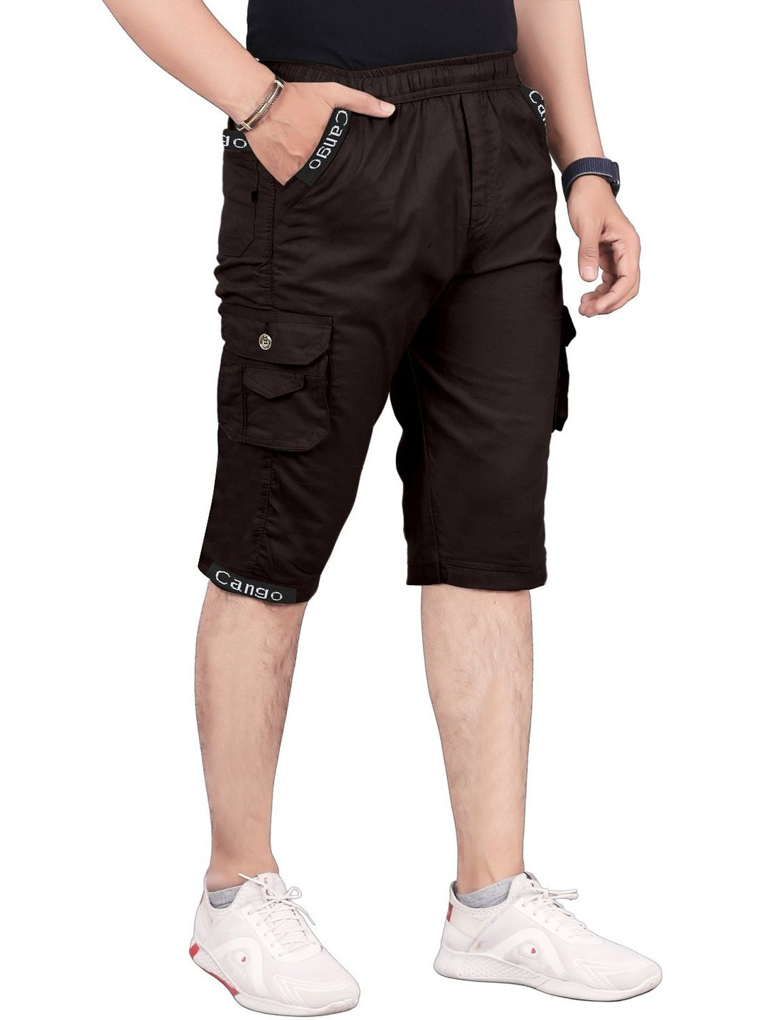 MARUTI ENTERPRISE Men Cotton Cargo Shorts