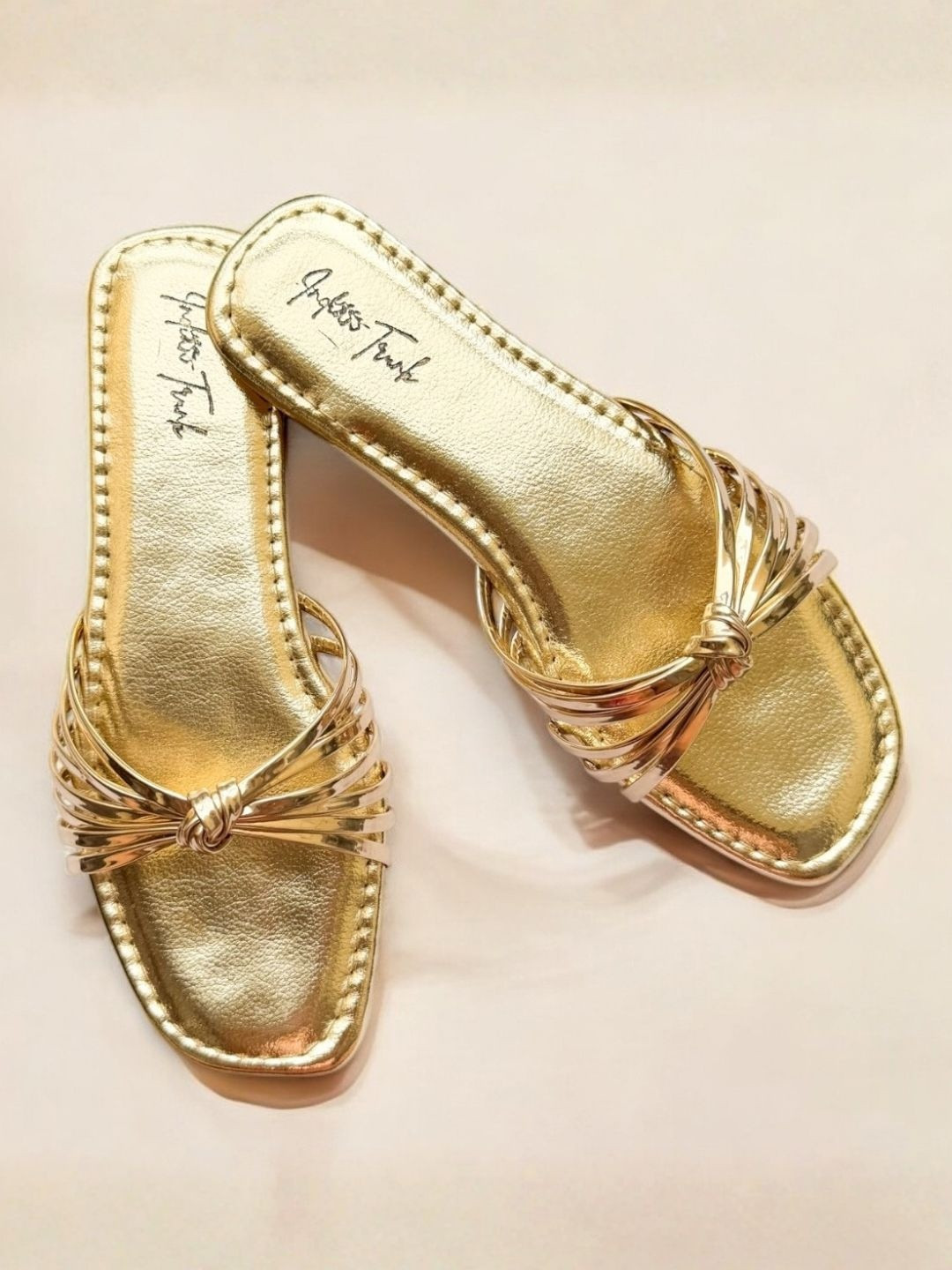 Indian Trunk Women Fashion with Bows Flats