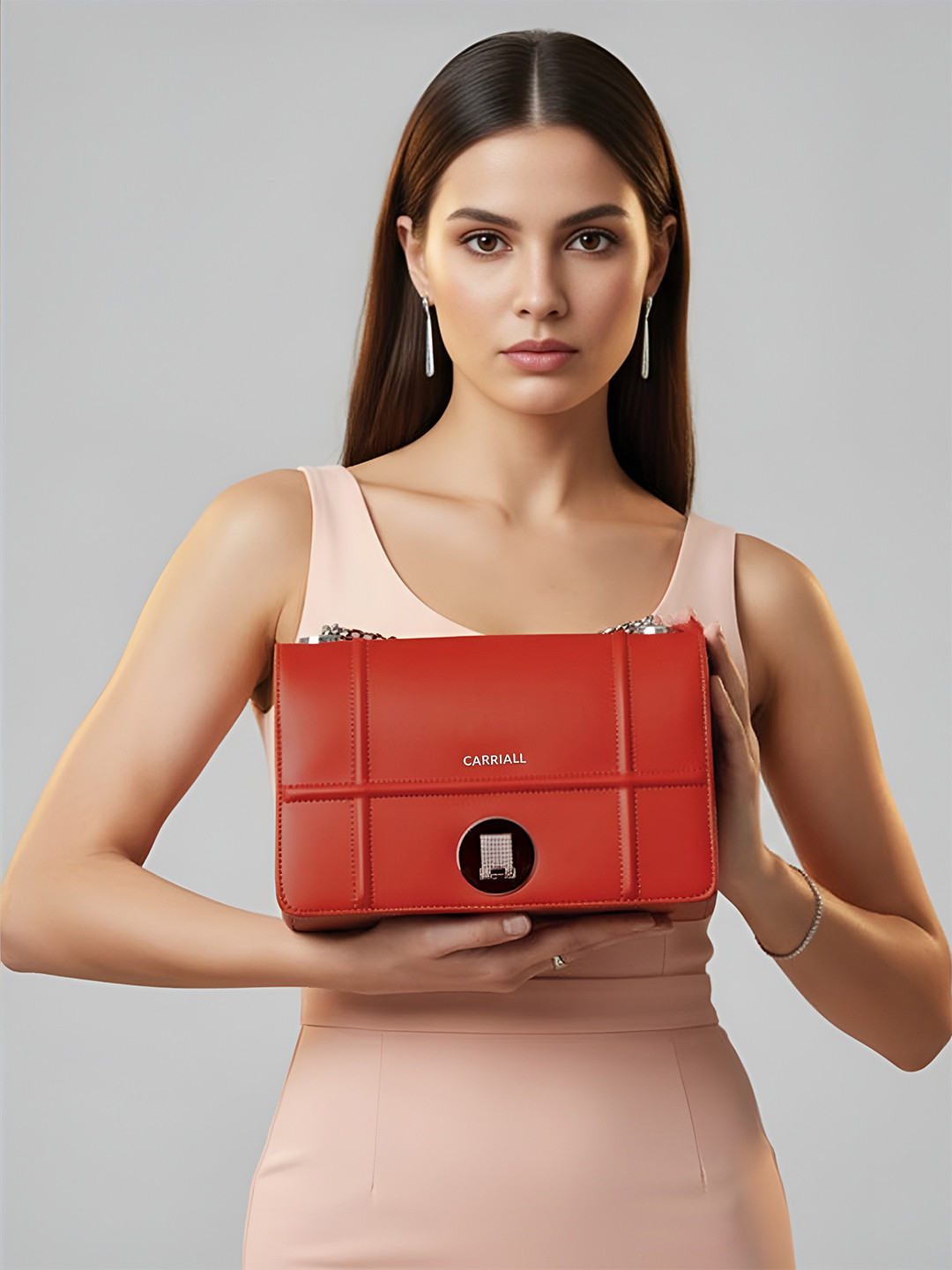 CARRIALL Fable Women Structured Shoulder Bag With Wallet