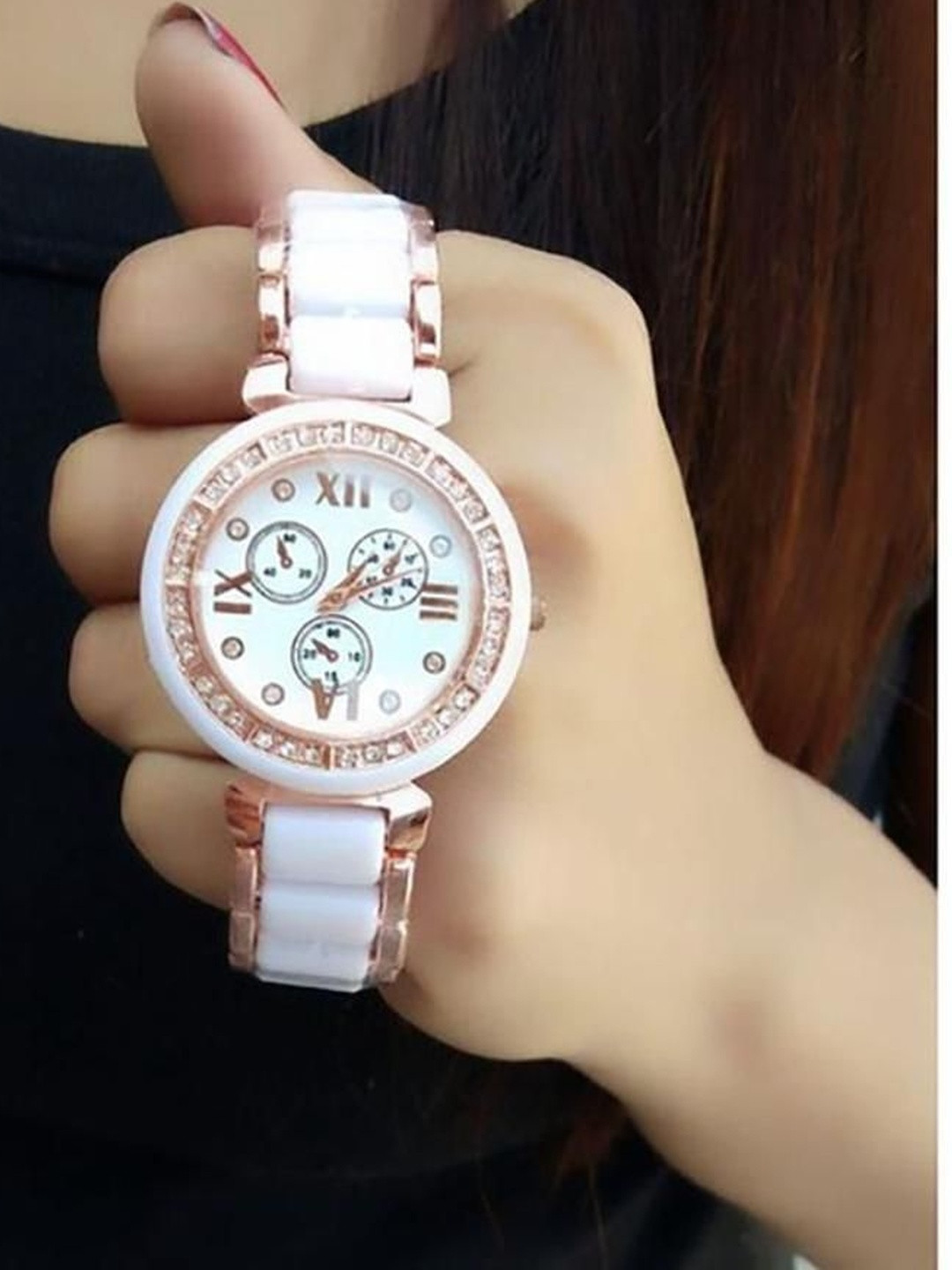 SZN Women Dial & Straps Analogue Watches WHT MIIINA Analog Watch