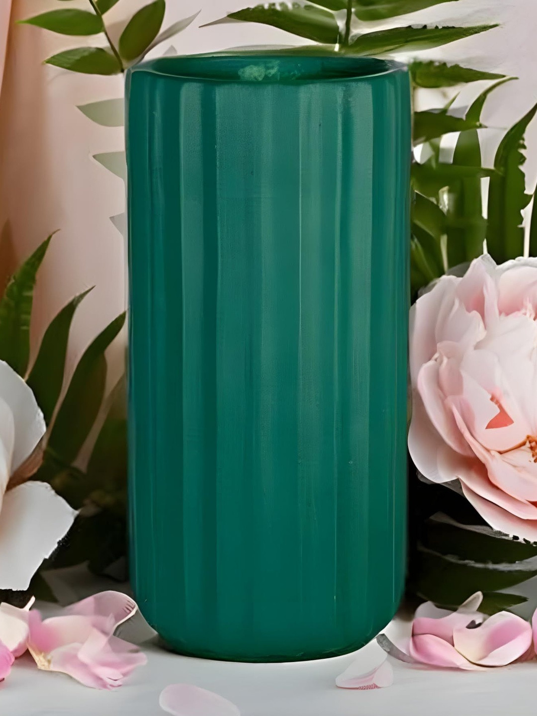 LASAKI Ayla Textured Ceramic Flower Vase