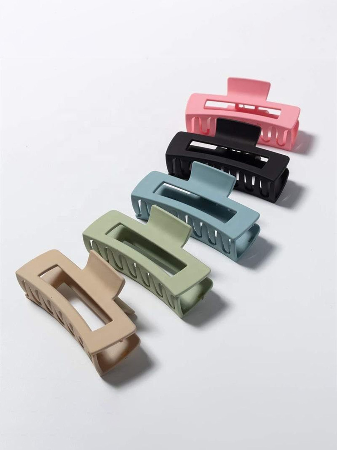 GLOSSY Women Set of 5 Claw Clip