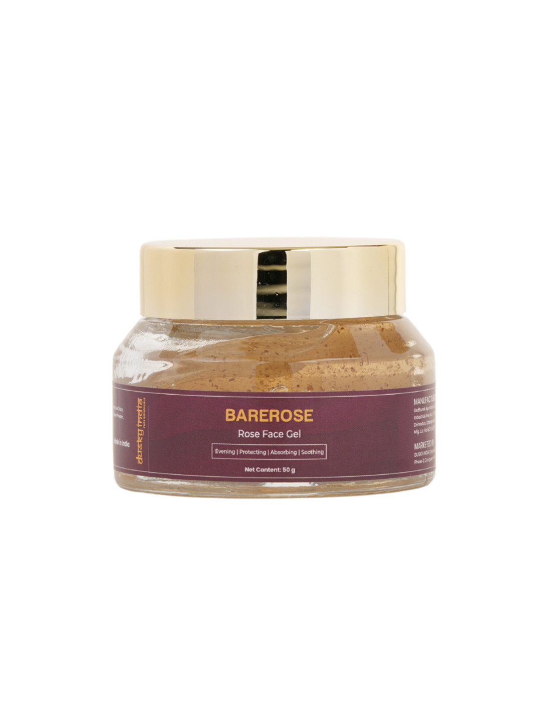 DUSKY INDIA - BareRose Face Gel - 50 g