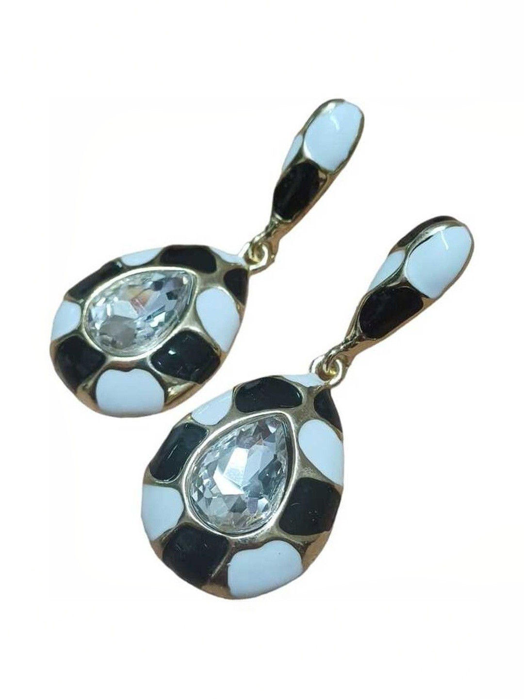 MYSTERIOUSMART Teardrop Shaped Drop Earrings