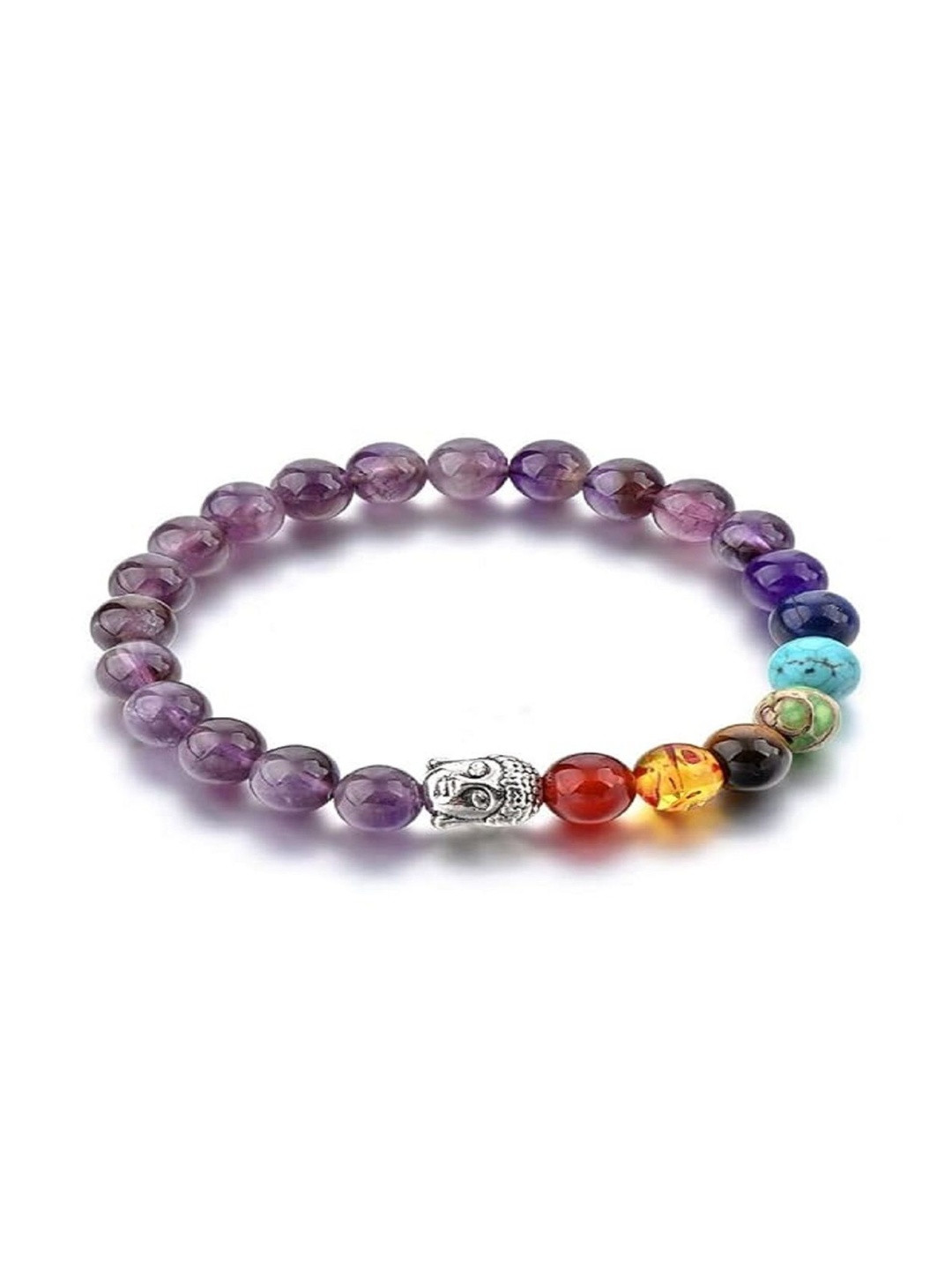 Bilqis Women Amethyst Charm Bracelet