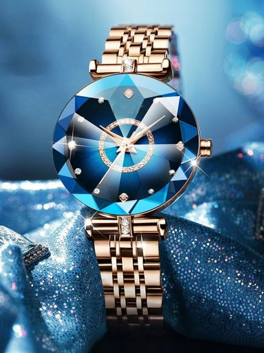 SZN Women Dial & Straps Analogue Watch Blue BerryNMSZN33300594