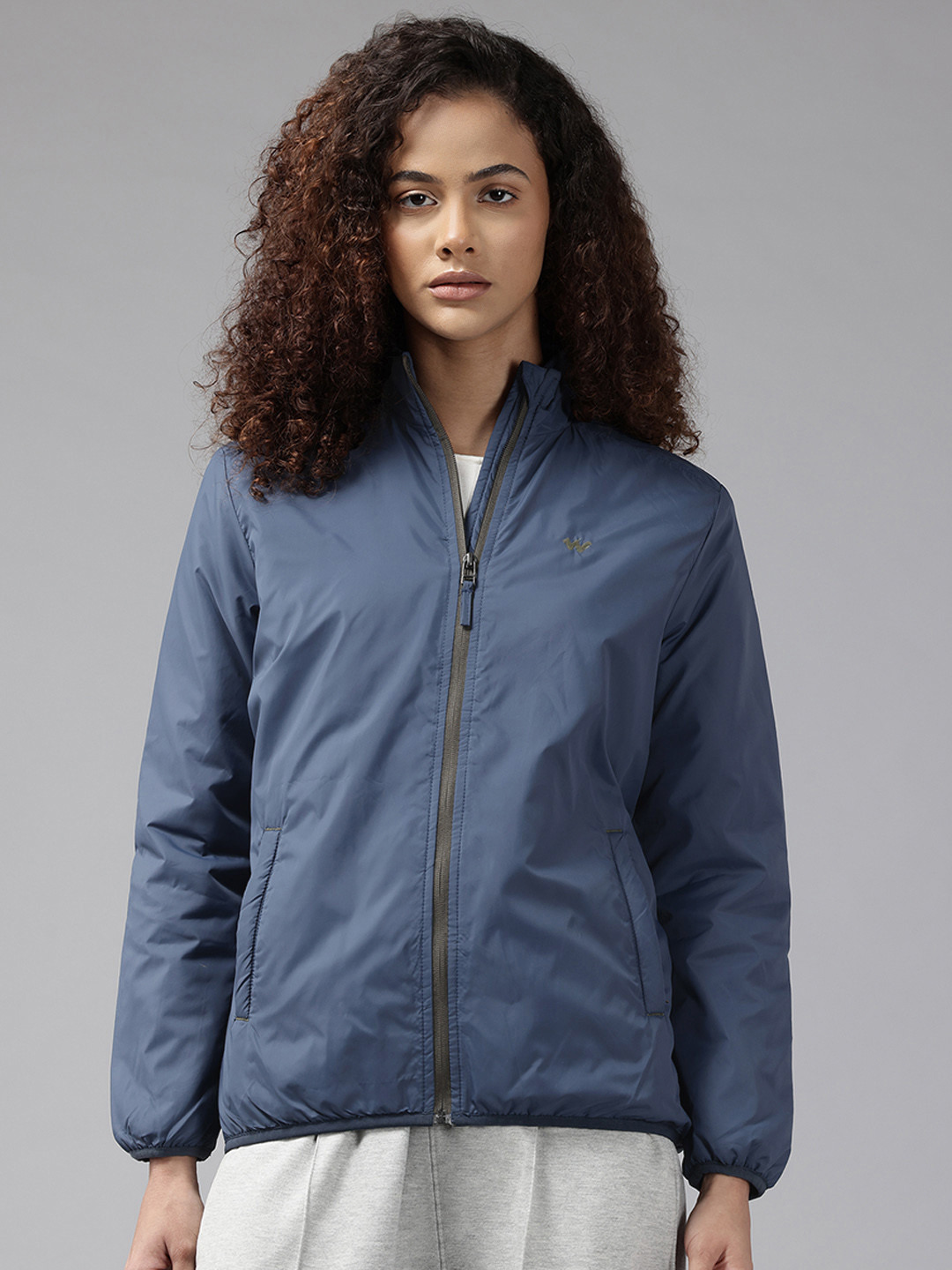 Wildcraft Mock Collar Packable Tailored Jacket