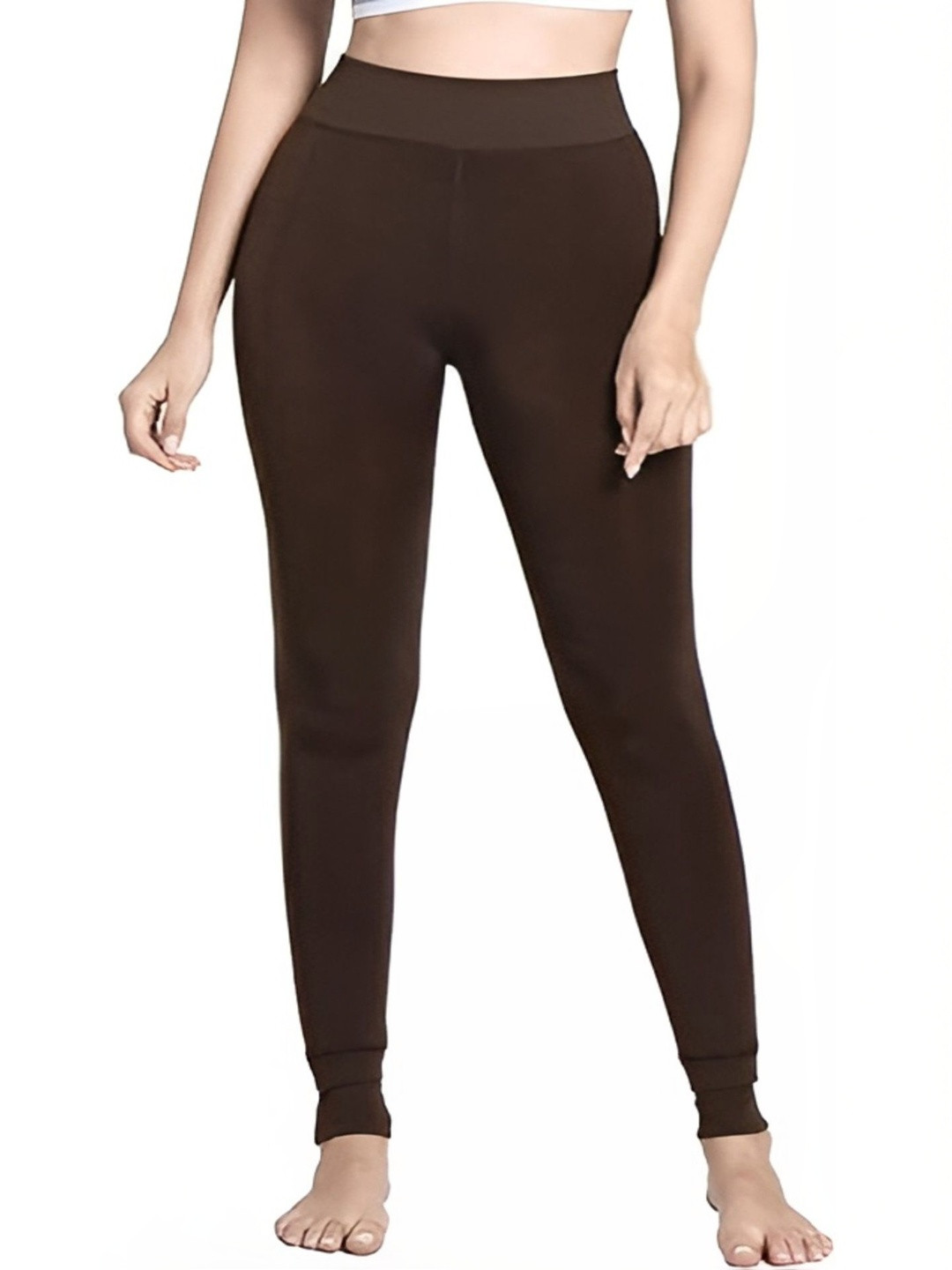 WAVE FASHION Women High-Waist Ultra-Soft Winter Thermal Bottoms