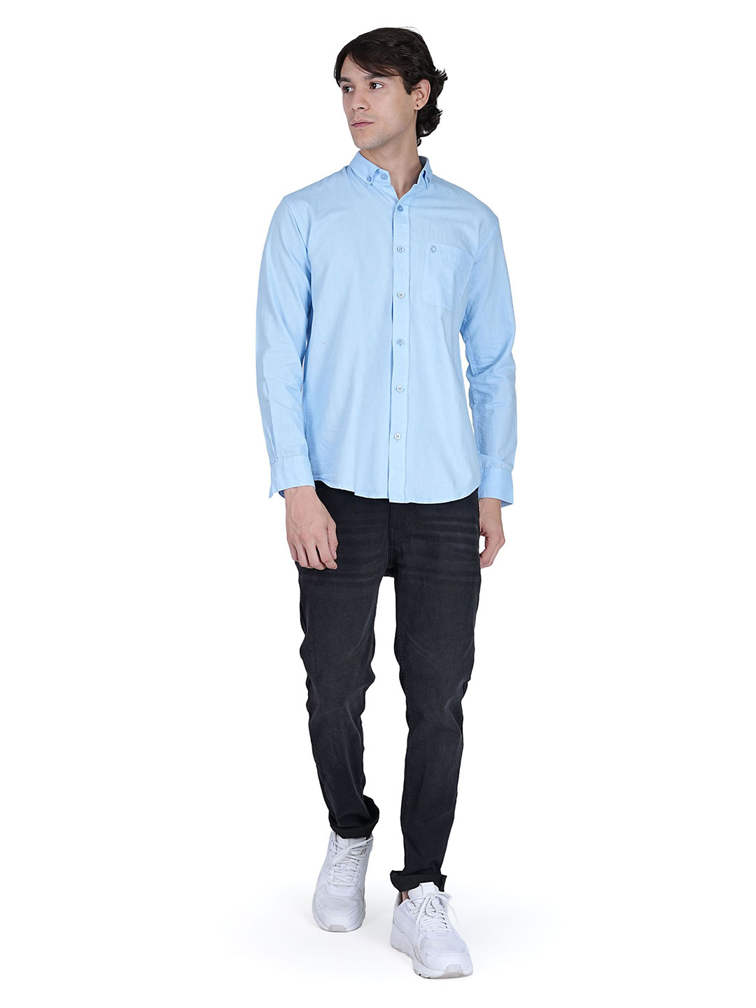 UZARSTYLE Men Smart Casual Shirt