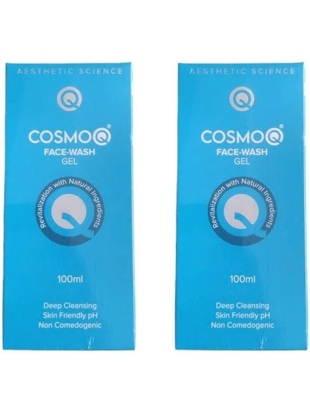 COSMOQ Set Of 2 Deep Cleansing Face Wash Gel- 100 g Each