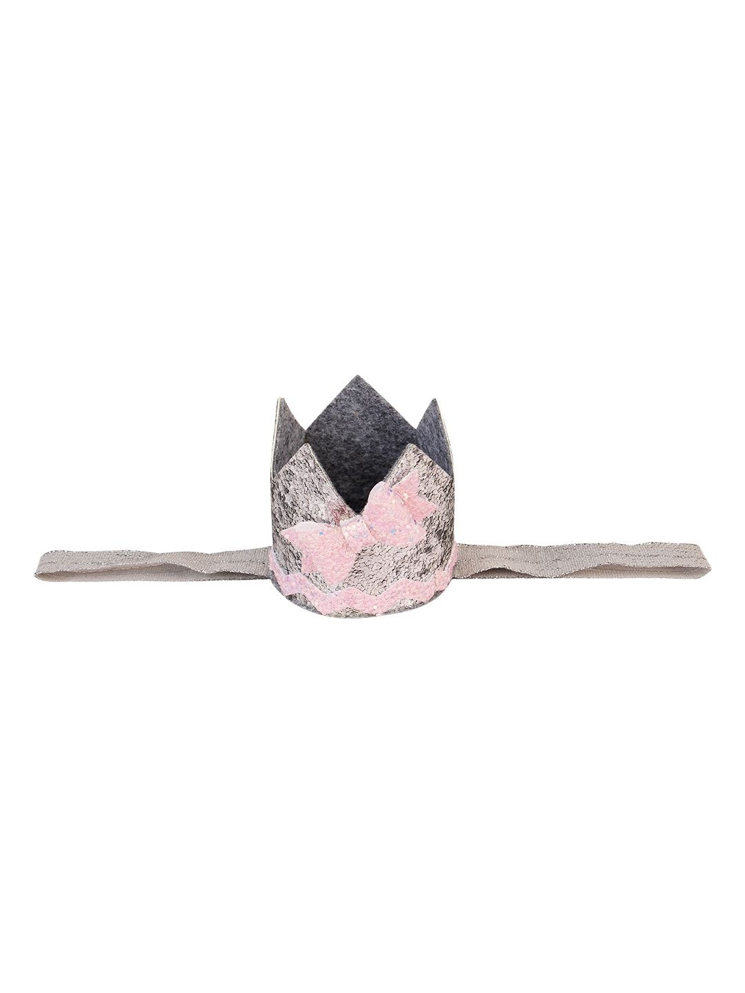 Aye Candy Girls Aye Candy Silver Birthday Crown Chill Wrap Headband