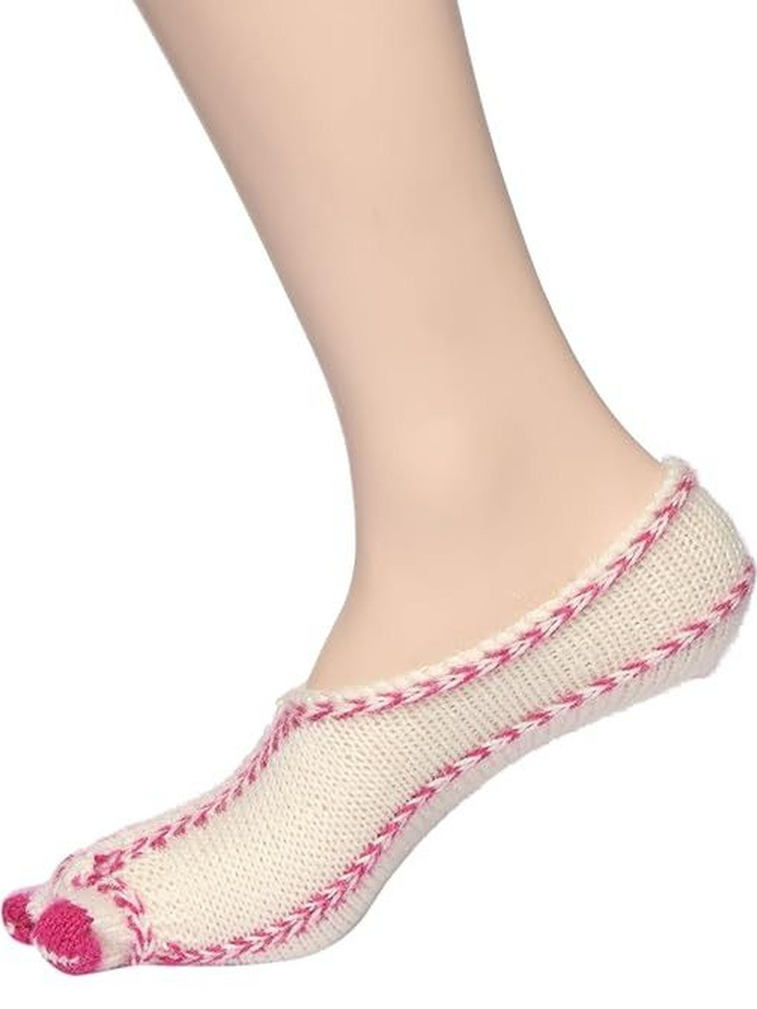 kcsocks Women Patterned Handmade Knitted Woolen Socks