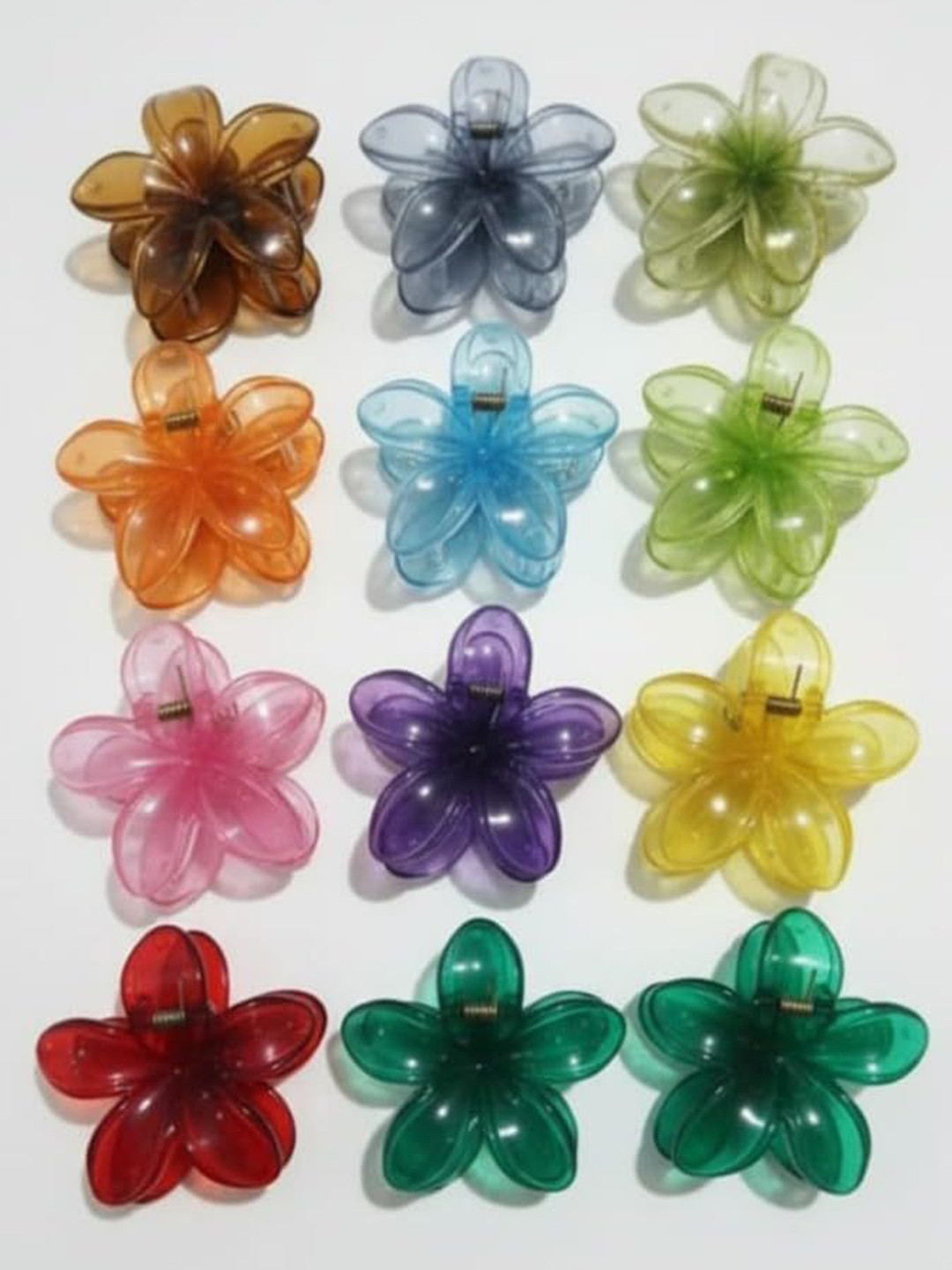 badodiya's Women Set of 2 Flower Shape Hair Claw Clip