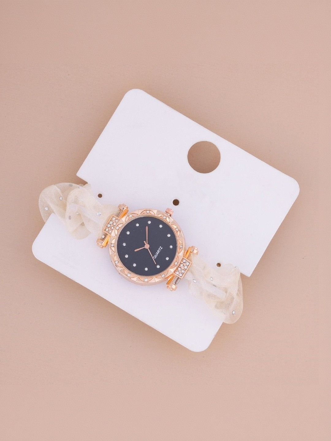 SZN Women Dial & Straps Analogue Watch 12D SK Zudi Cream33624194