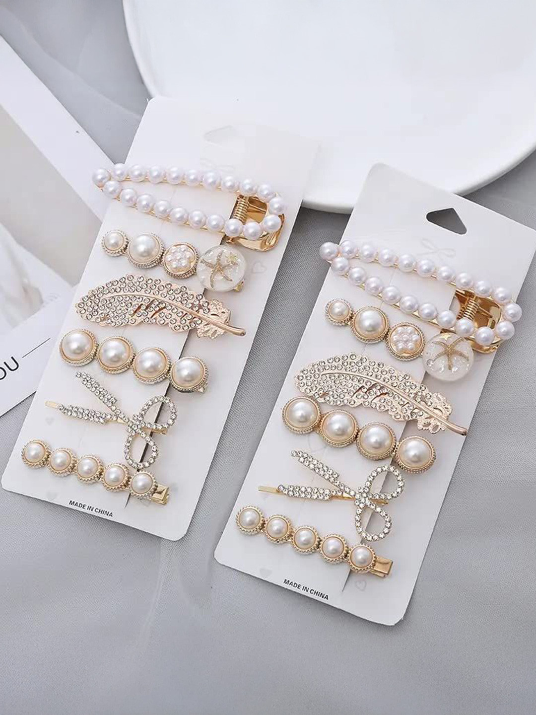 DOCTOR HEALTH SUPER SOFT Women Set of 12 Tic Tac Hair Clip