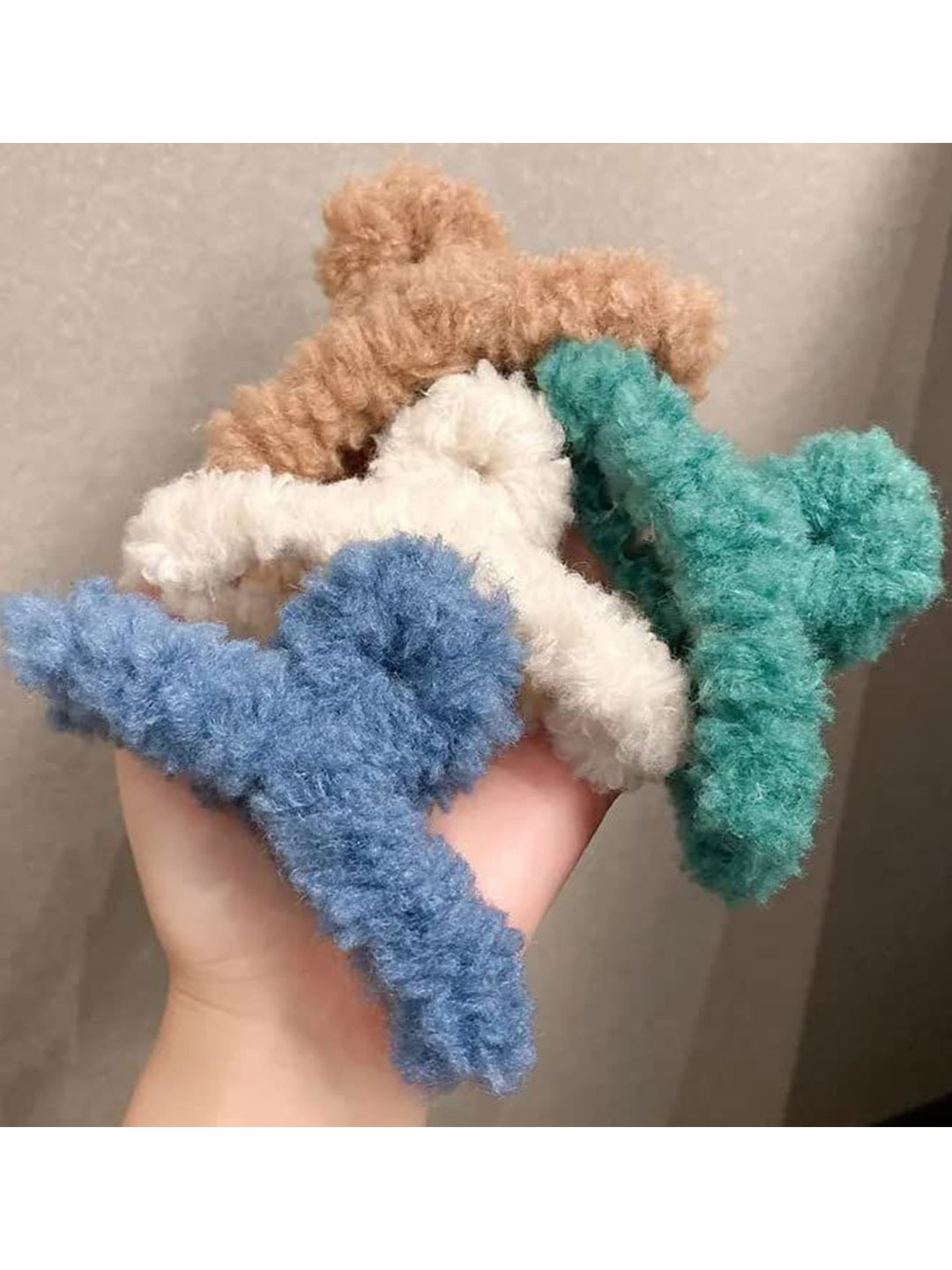 KHANBAGSTORE Women Set of 12 T Shape Claw Clip