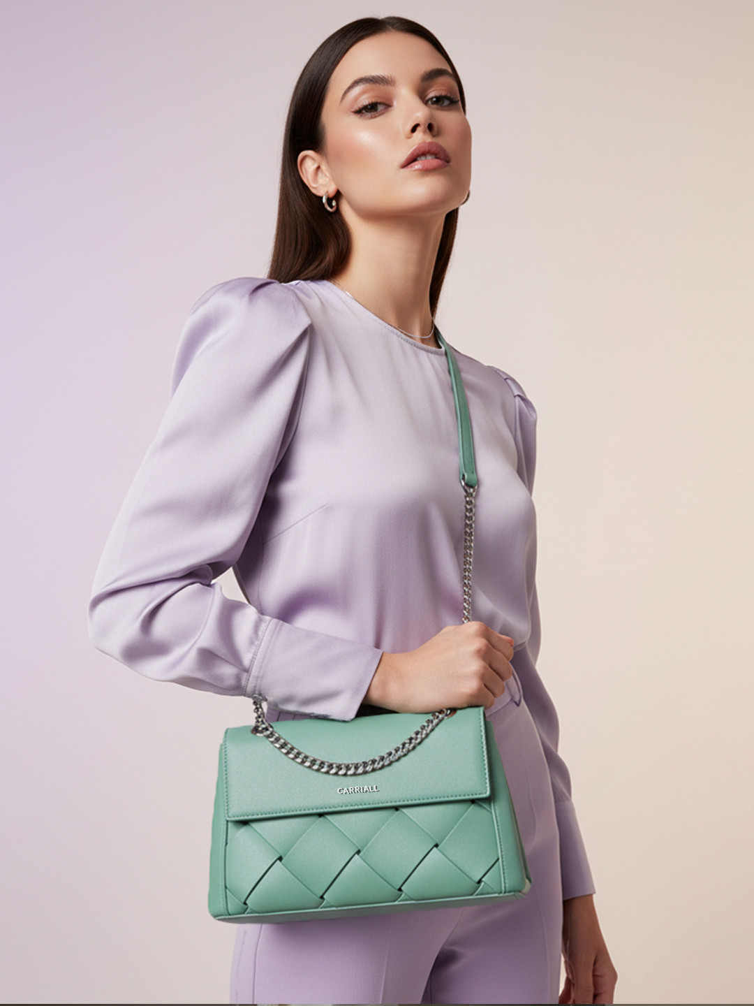 CARRIALL Celesta Women Structured Shoulder Bag With Wallet