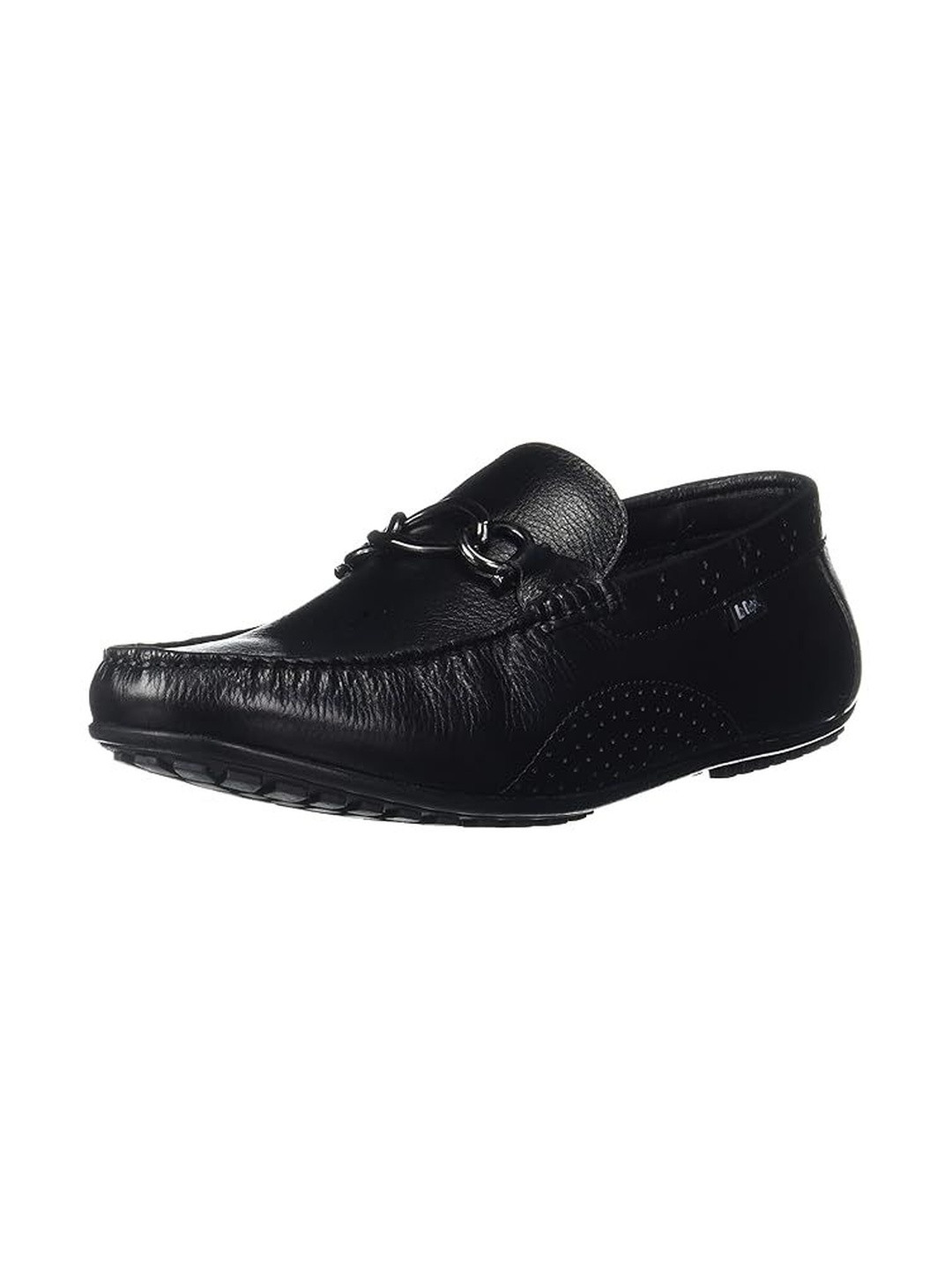 Lee Cooper Men Round Toe Slip-On Leather Formal Horsebit Loafers