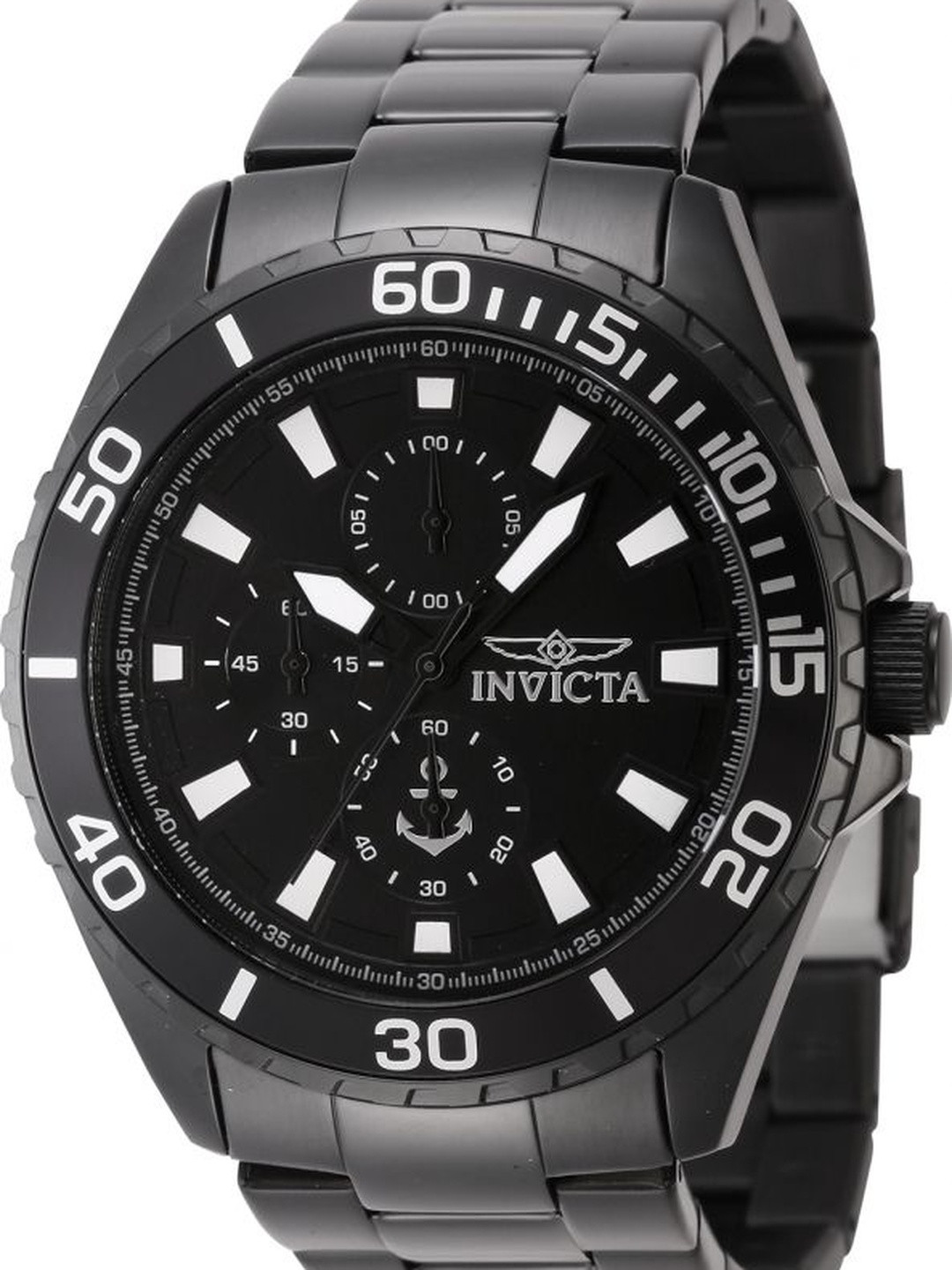 Invicta Men Dial & Stainless Steel Bracelet Style Straps Analogue Watch 46284