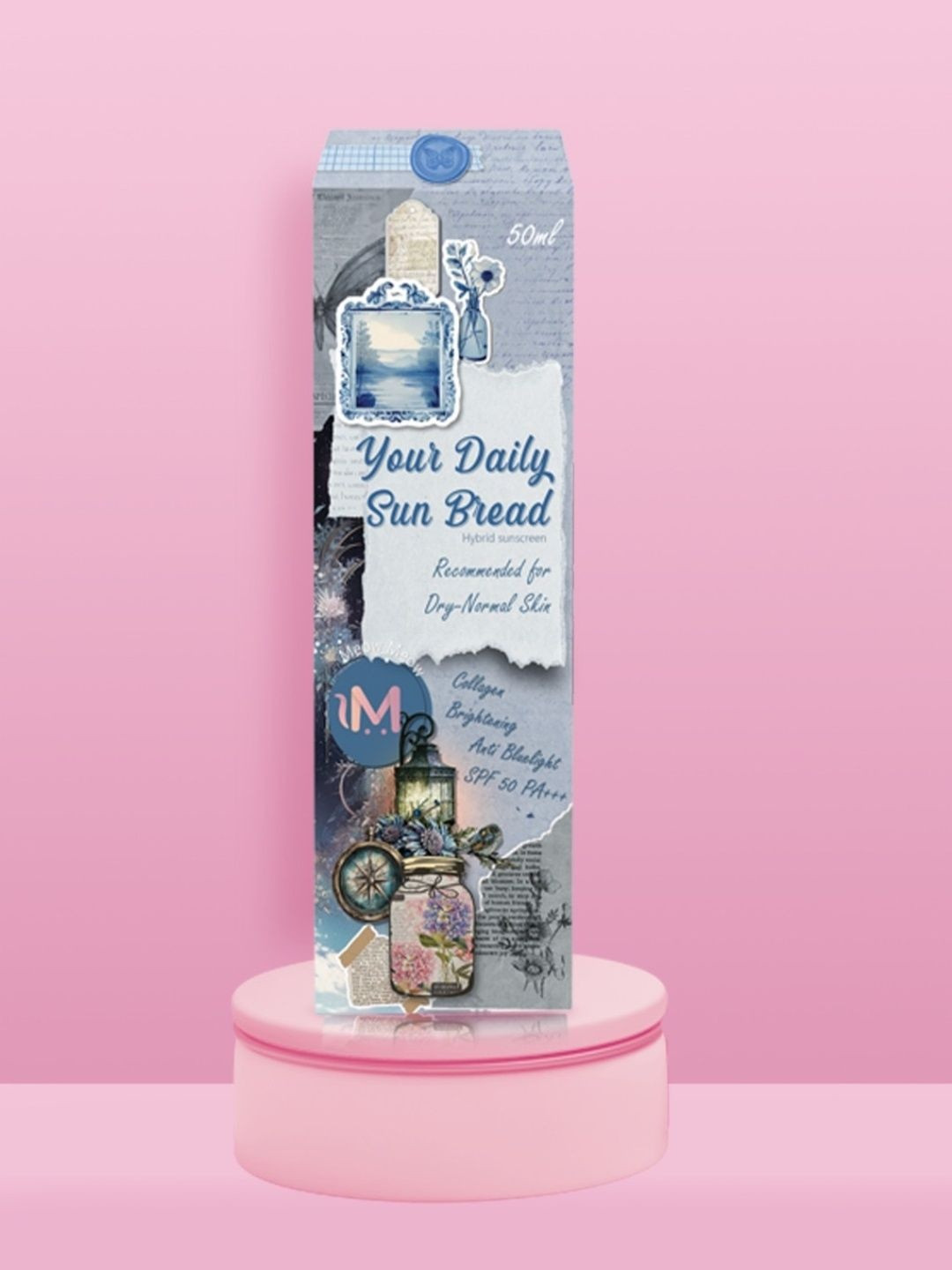 meow meow Your Daily Sun Bread Spf 50 Pa+++ - 50 ml