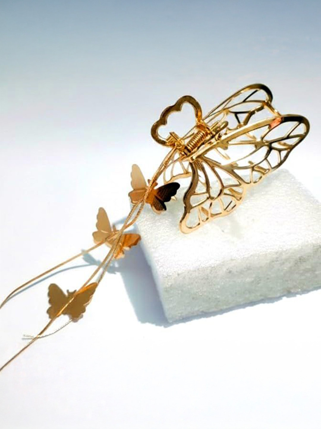 DOCTOR HEALTH SUPER SOFT Women Butterfly Hair Clutcher With 3 Wings Hair Claw